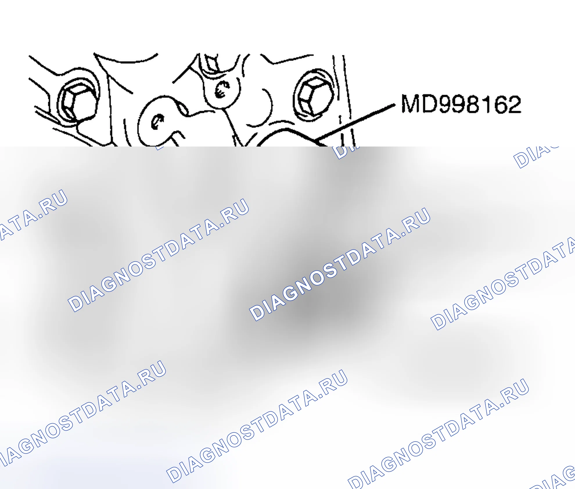 Рис. 1096: < < B > > СНЯТИЕ ЗАГЛУШКИ. Mazda MX-5 NA
