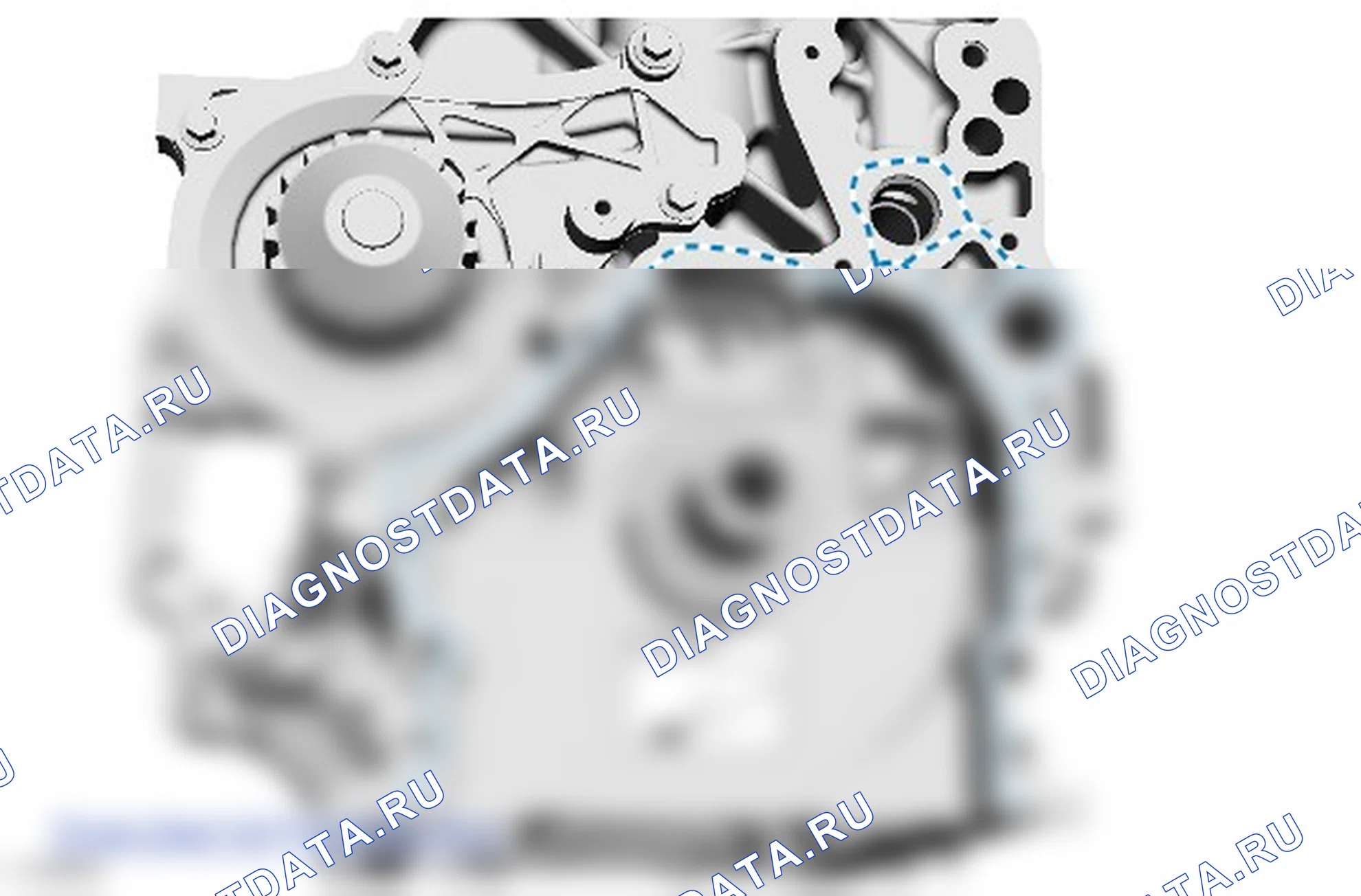 Сборка двигателя. Ford Kuga II
