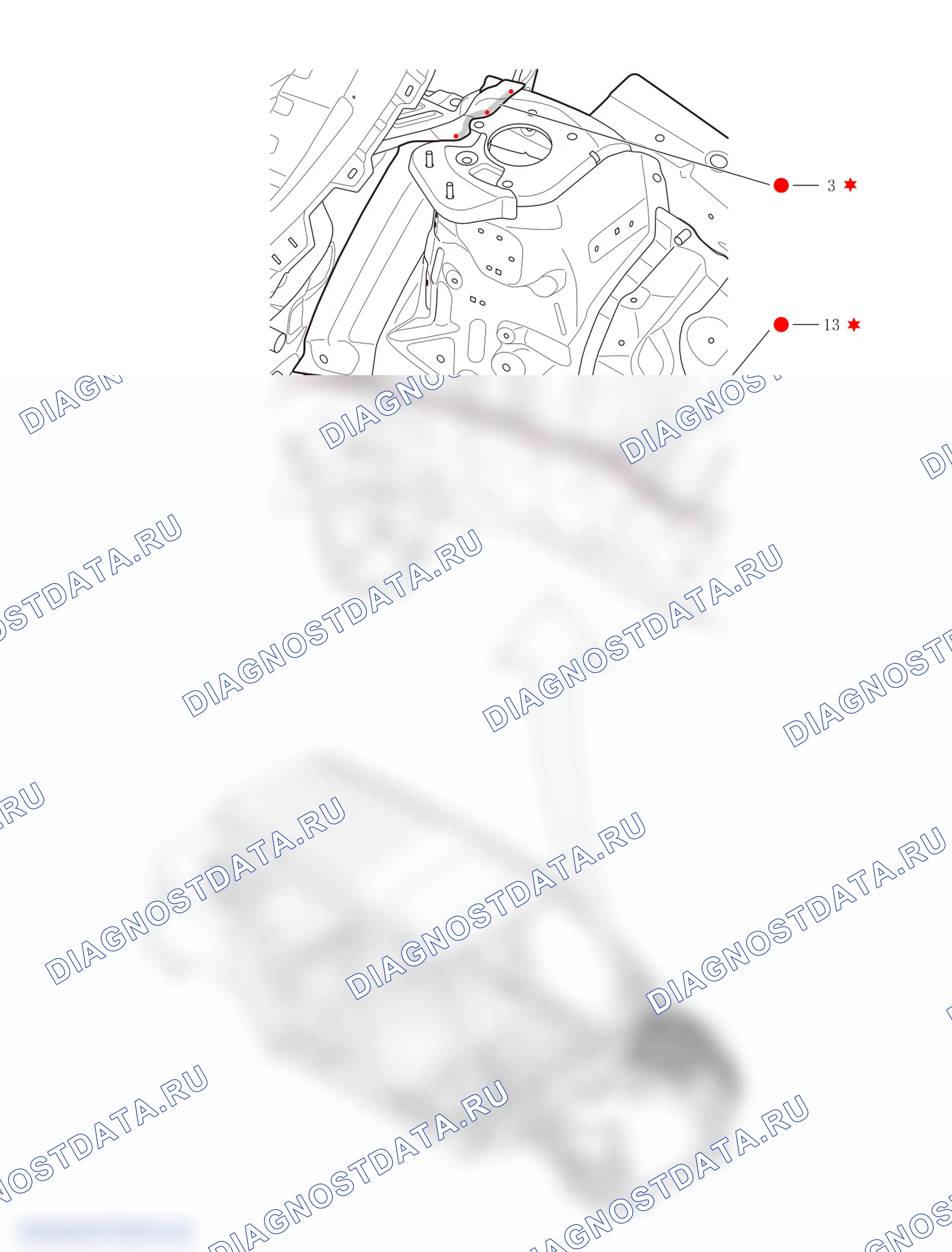 Узел капота переднего колеса — Haval H6. Haval H6 III