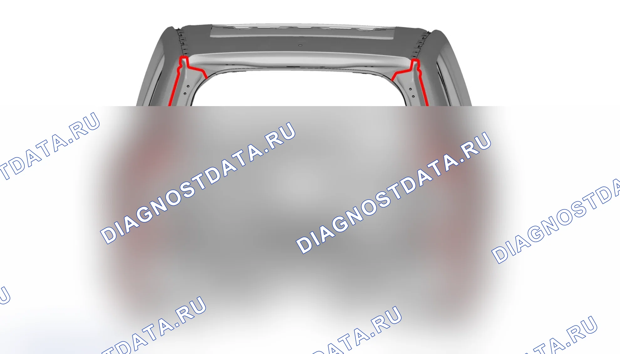 ПВХ сварной шов герметика — Haval Dargo. Haval Dargo I