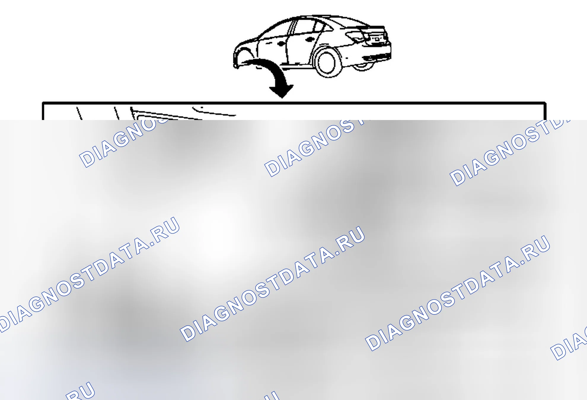 Рис. 10: Замена внешнего кронштейна передней бампера. Chevrolet Cruze I рестайлинг