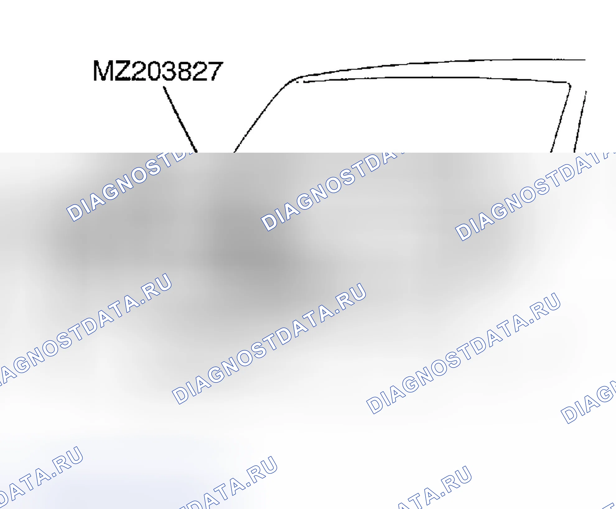 Рис. 280: < < C > > ОПОРА ДВИГАТЕЛЯ В СБОРЕ. Honda CR-X II
