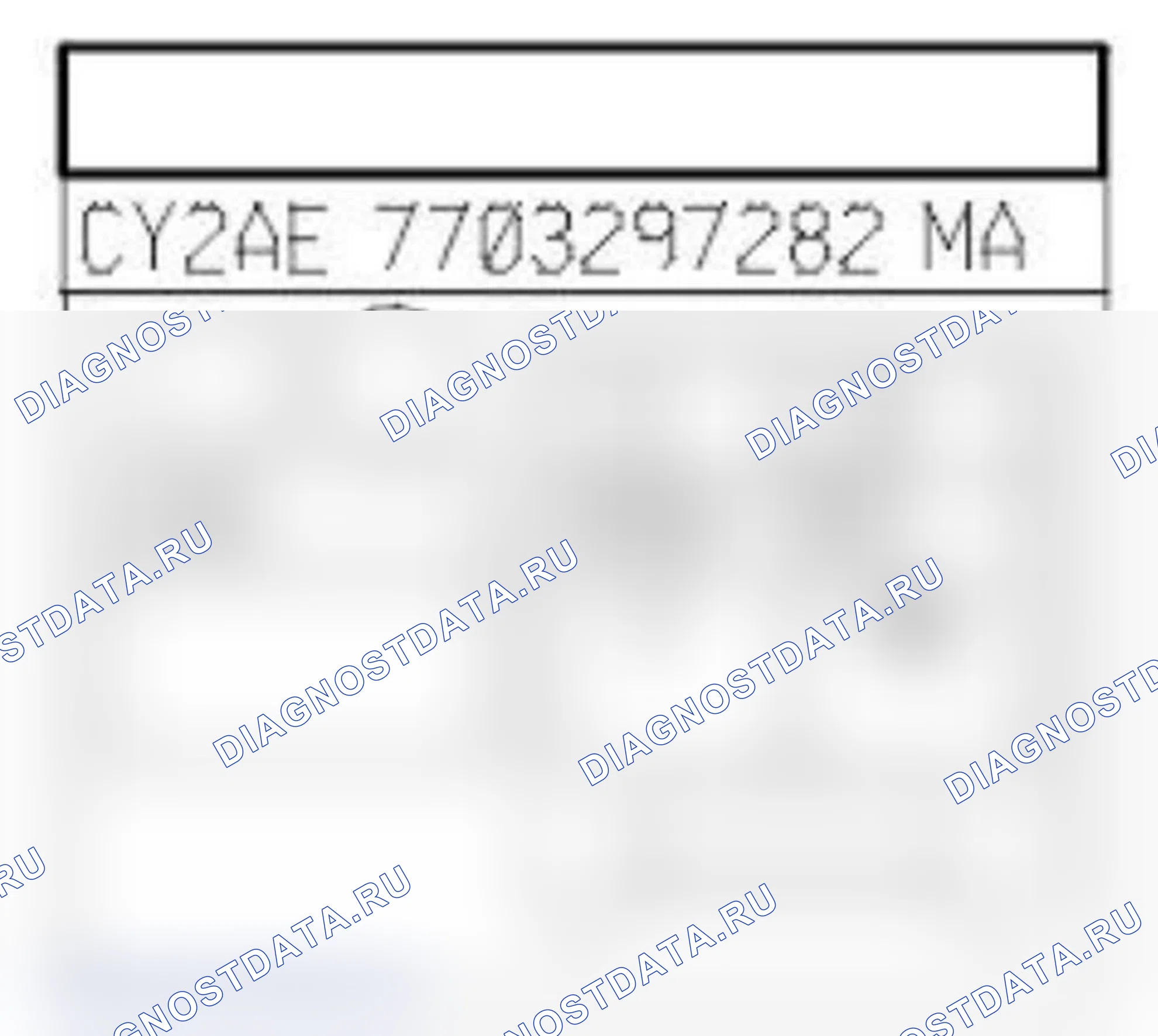 Распиновка разъёма 146 — Датчик детонации 1. Renault Fluence I