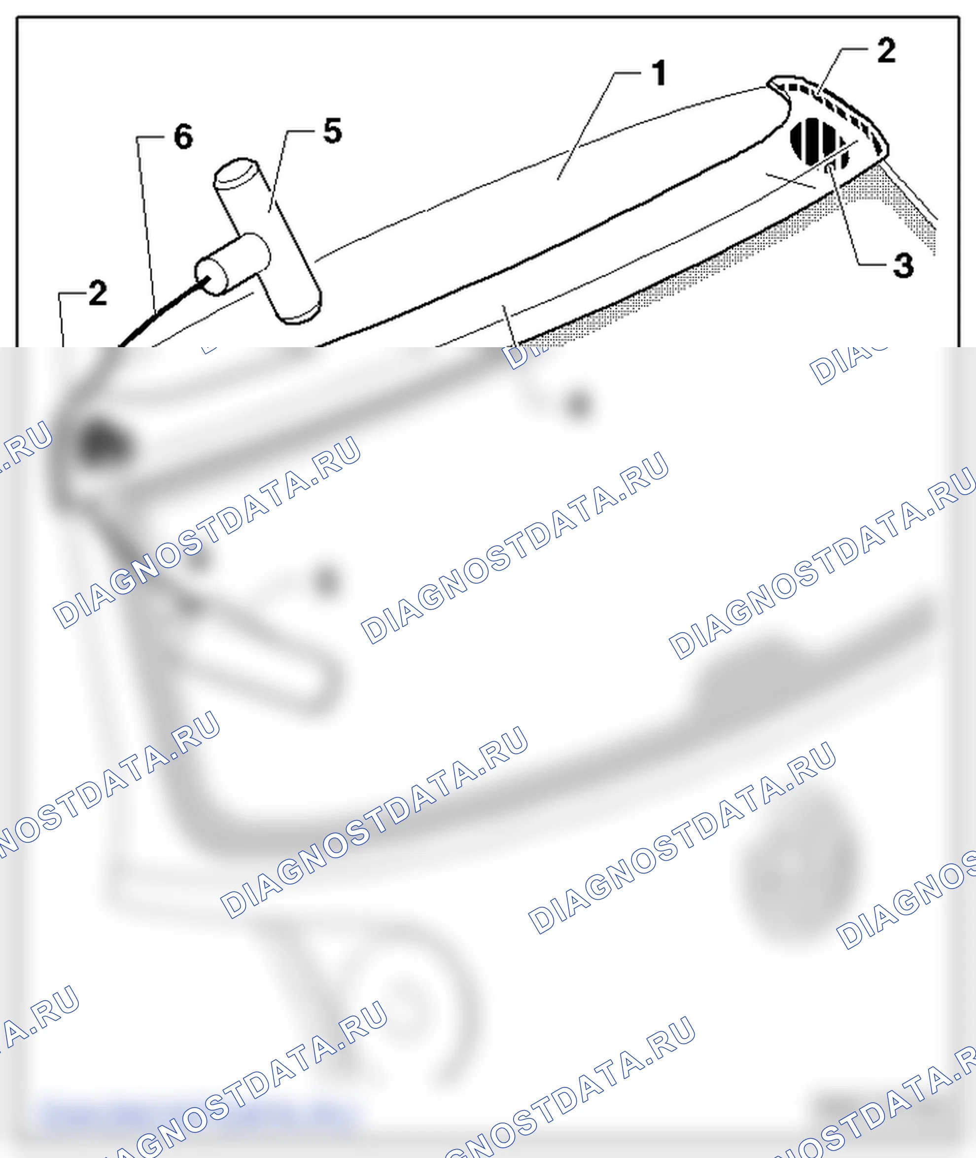 Спойлер на крыше. Volkswagen Golf Mk5