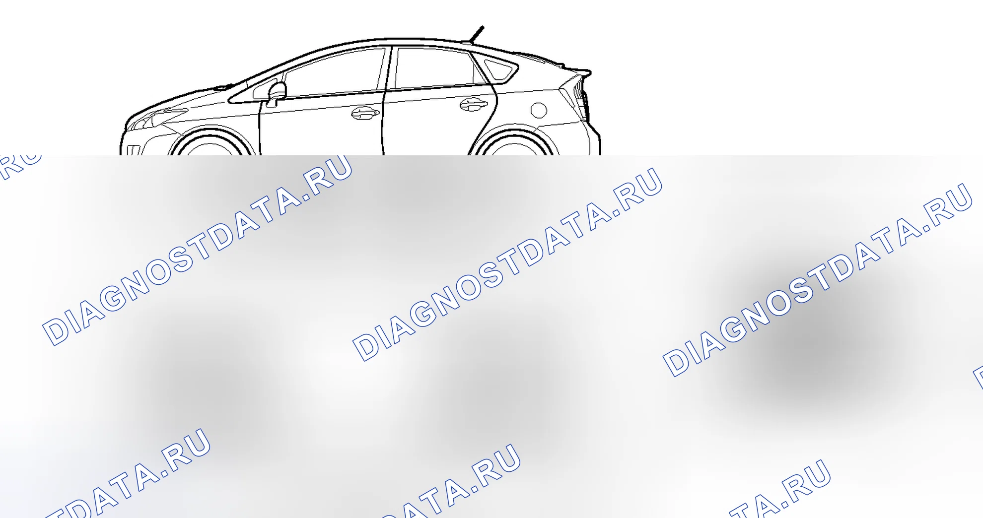 Рис. 45. Toyota Prius III рестайлинг