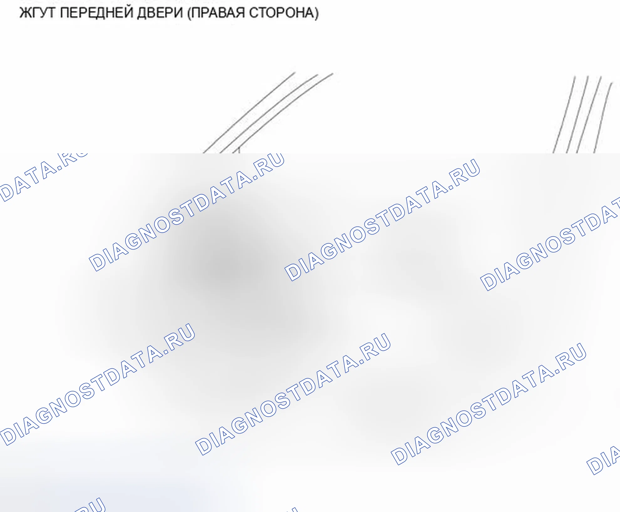 Рис. 149: ЖГУТ ПЕРЕДНЕЙ ДВЕРИ (ПРАВАЯ СТОРОНА). Infiniti M56 IV