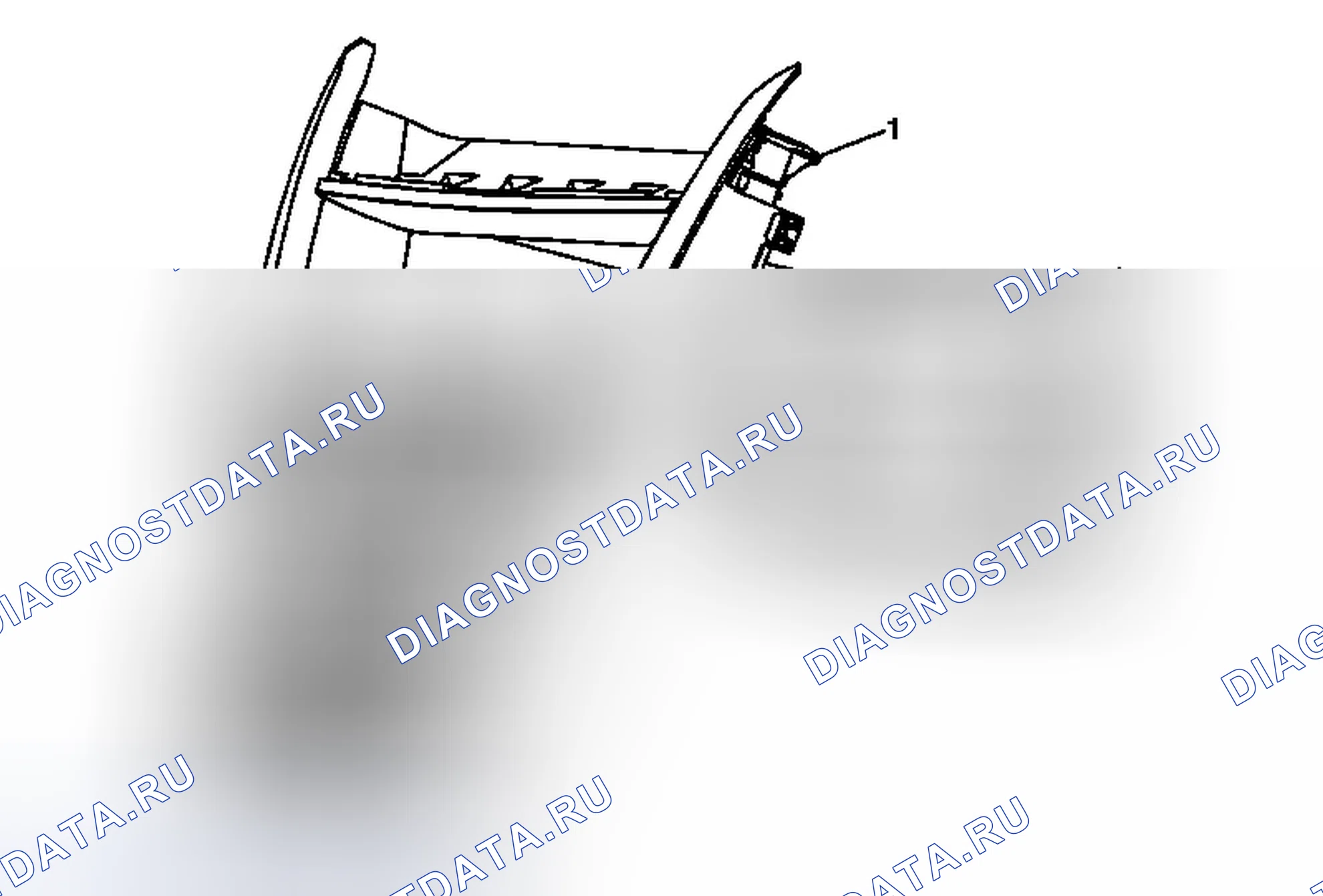 Рис. 4: Замена дисплея с информацией о водителе. Chevrolet Equinox II