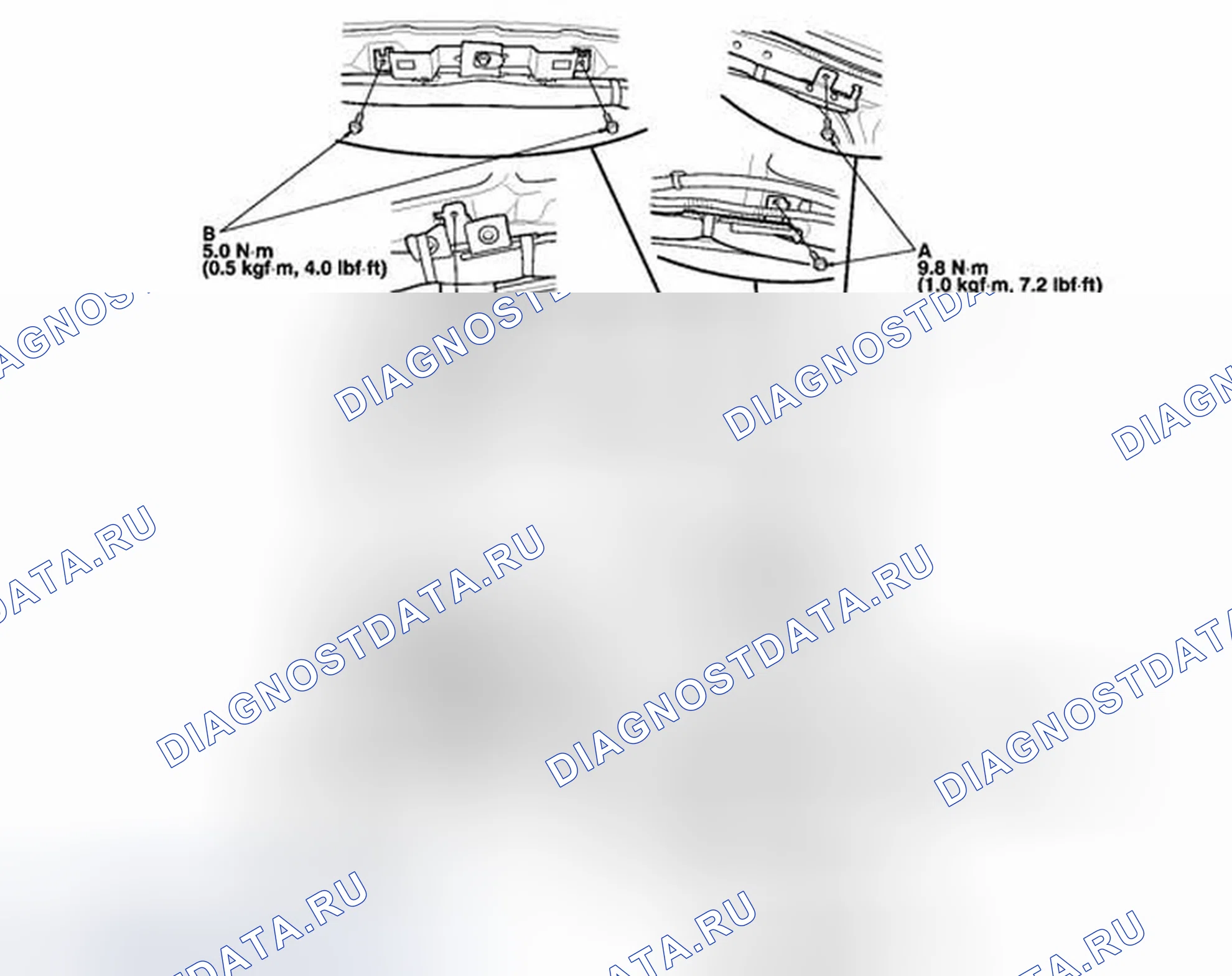 Рис. 226: Установка. Honda Civic VIII рестайлинг