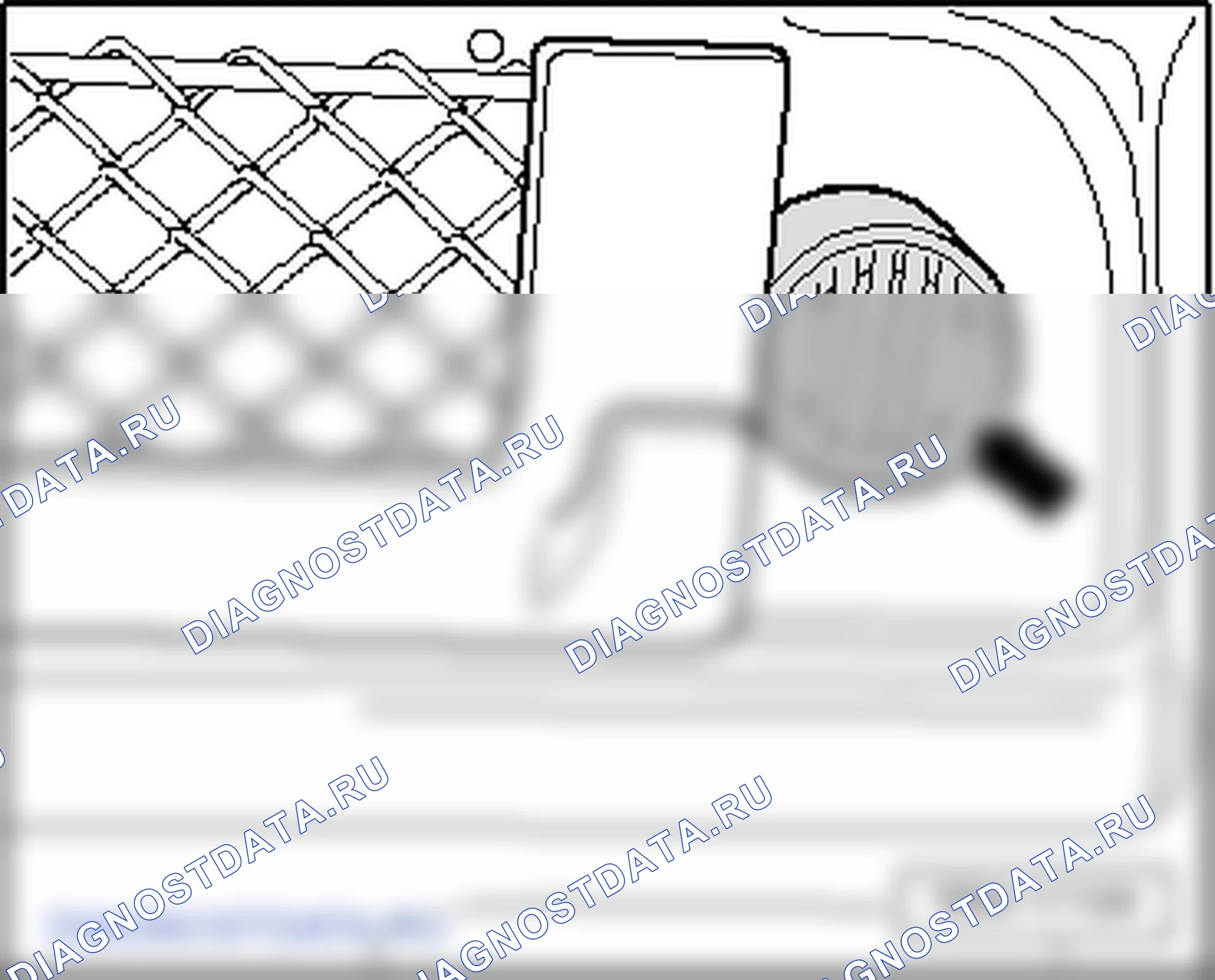 Парковочный ассистент сзади. Volkswagen Caddy Iii