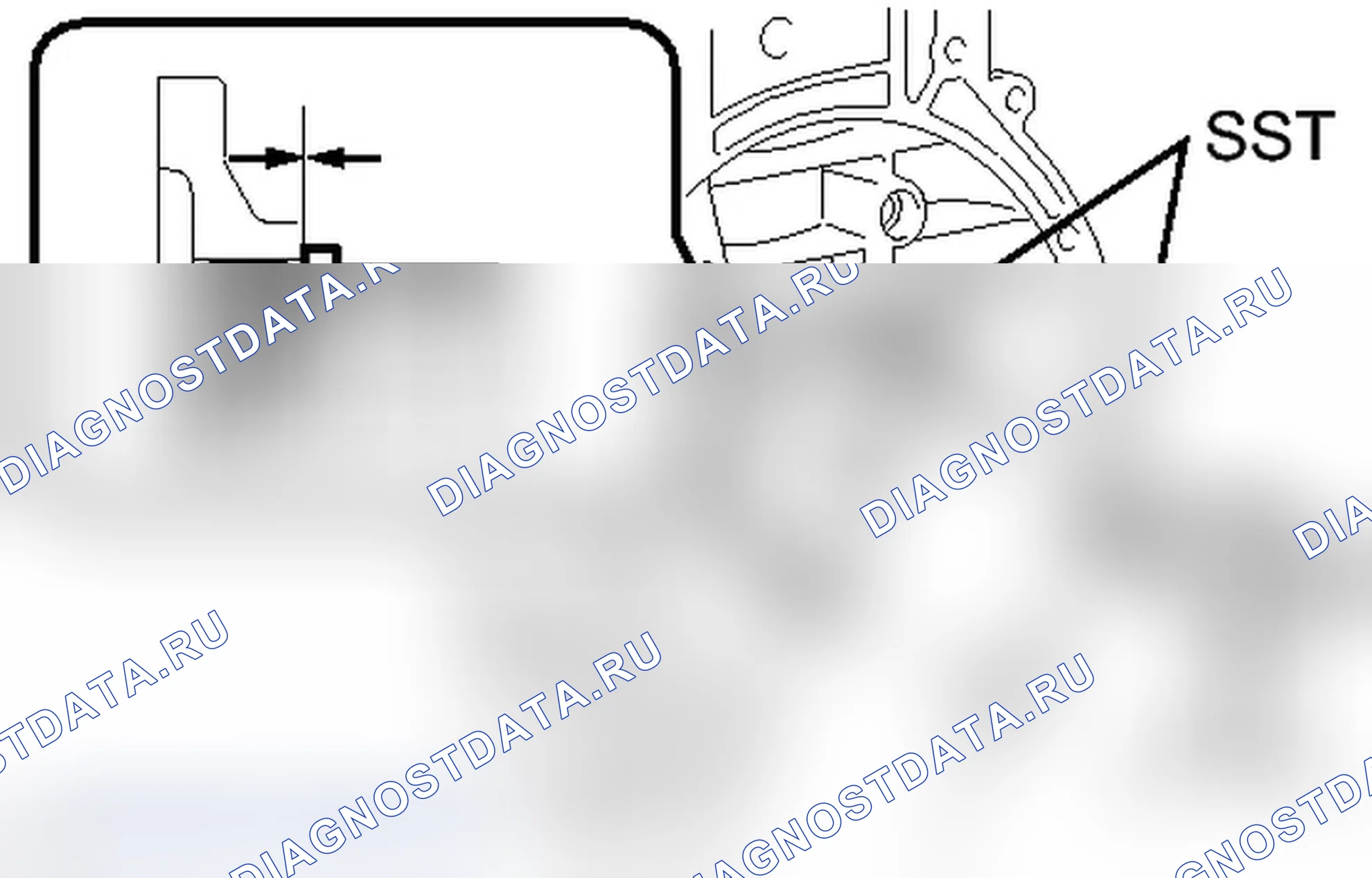 Рис. 101: УСТАНОВКА. Toyota Prius PHV pre-III