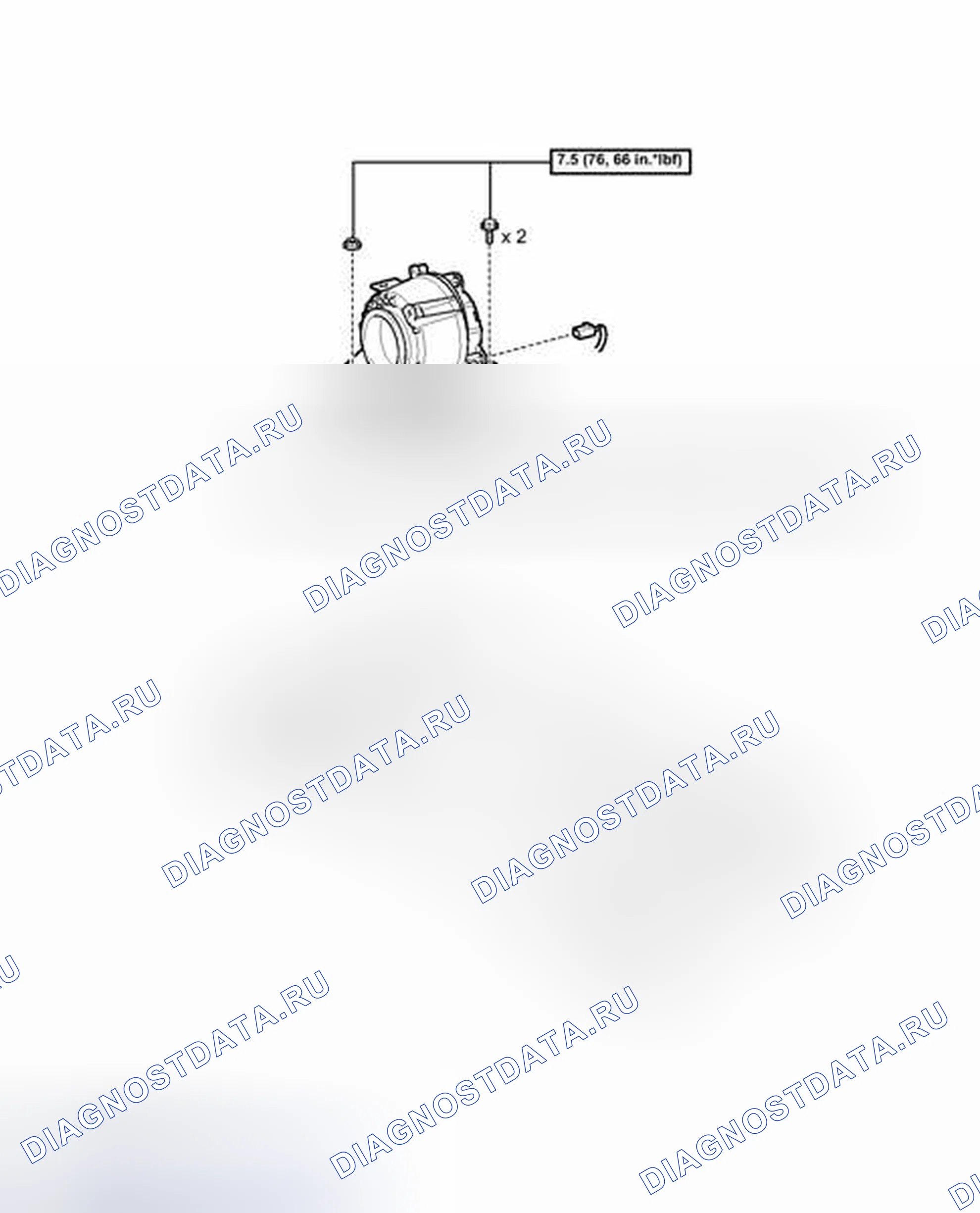 Рис. 141: ИЛЛЮСТРАЦИЯ. Toyota Prius III рестайлинг