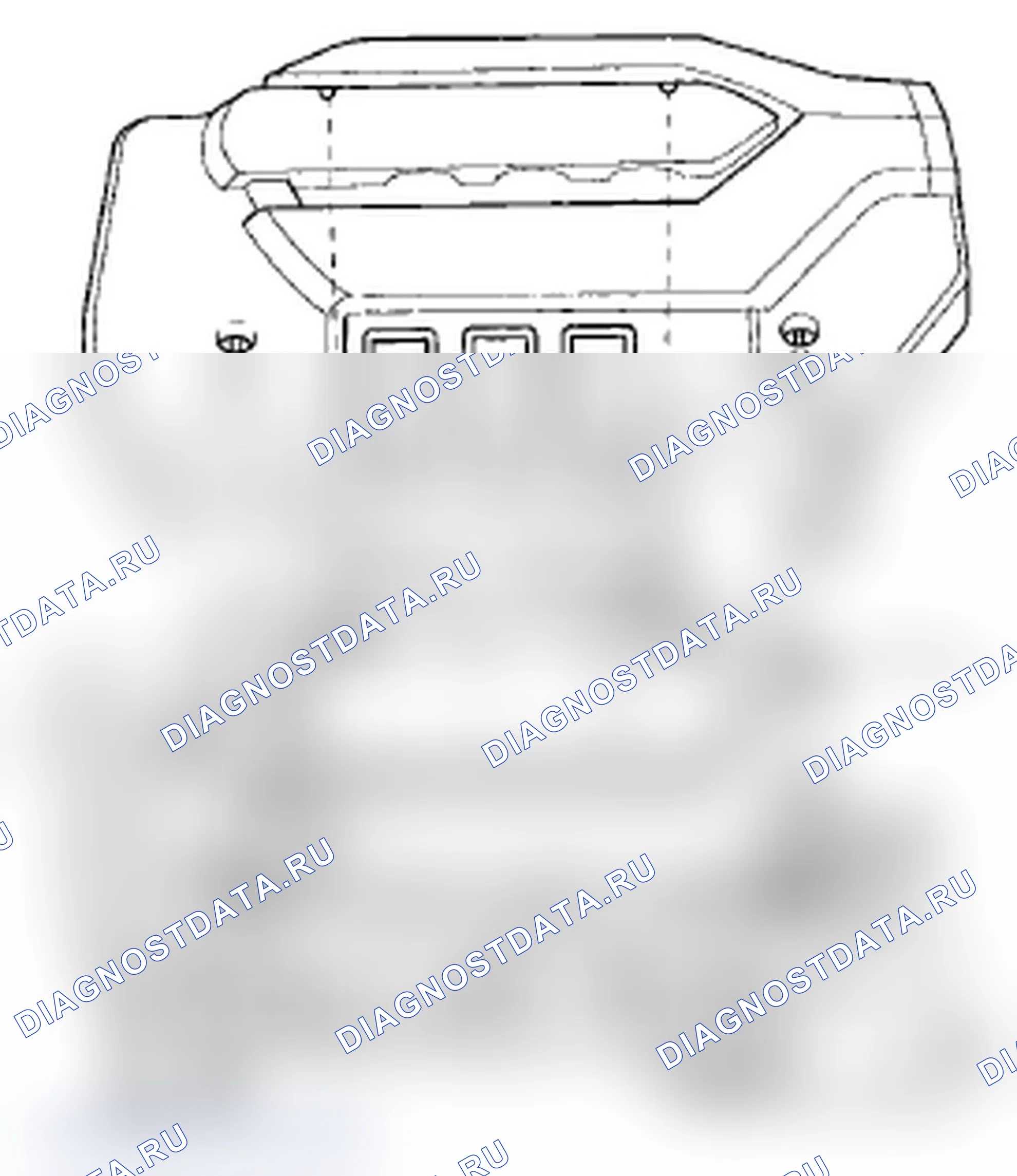 Рис. 5: ПЕРЕДНЯЯ ЧАСТЬ. Acura RL II рестайлинг