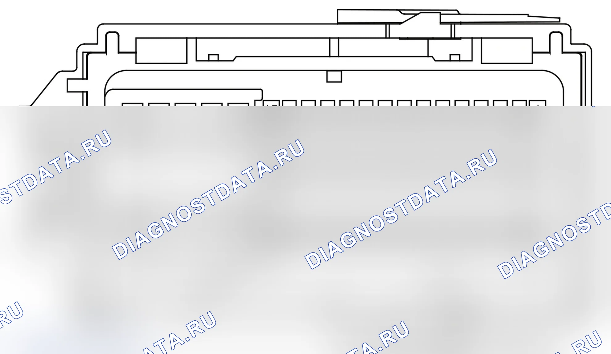 Распиновка разъёма E01a-X01 — внешний вид и назначение контактов. Tank 300 I