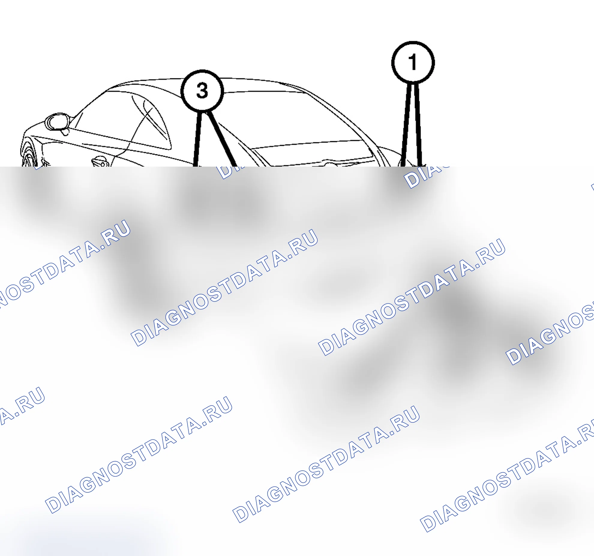 Рис. 8: ДЕМОНТАЖ - ЗАДНЯЯ ПАНЕЛЬ. Chrysler Crossfire I final