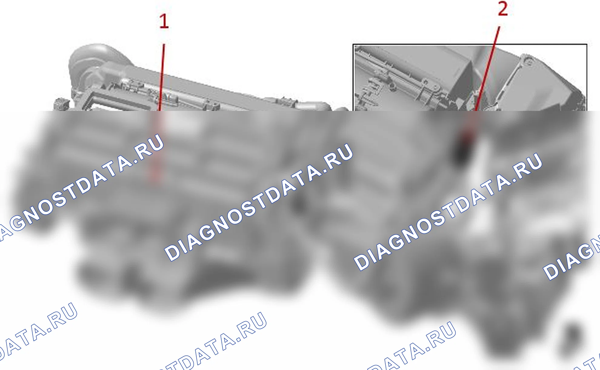 Серводвигатель заслонки регулирования температуры спереди справа, неиспр.. Porsche Cayenne III