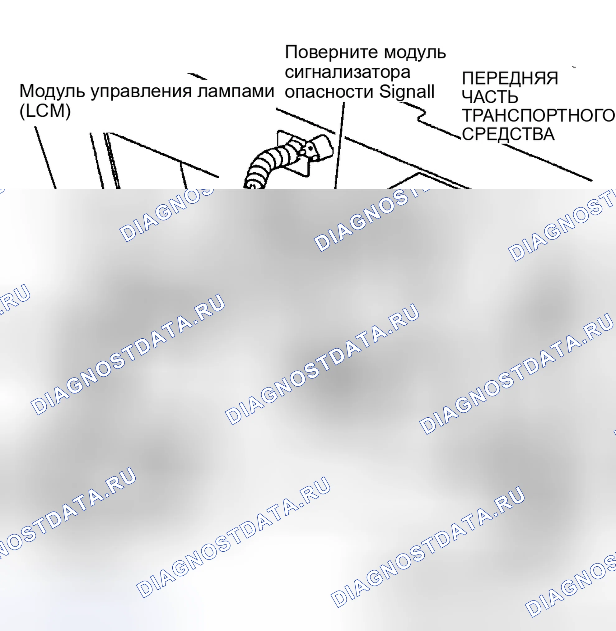 Рис. 1: Демонтаж и монтаж. Buick Park Avenue II