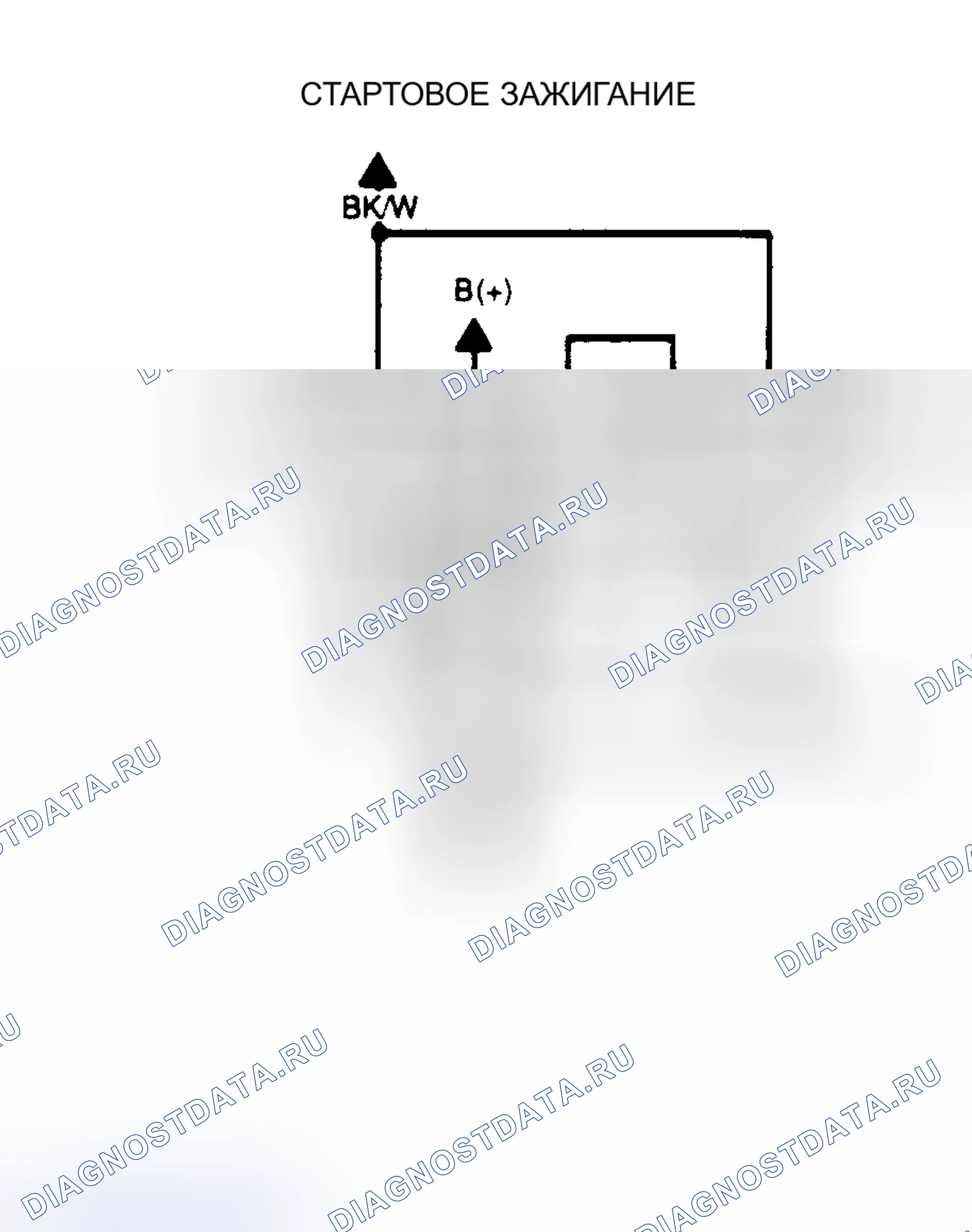 Рис. 61: КОНТУР LFC/HFC (2,0 л). Mazda 121 II