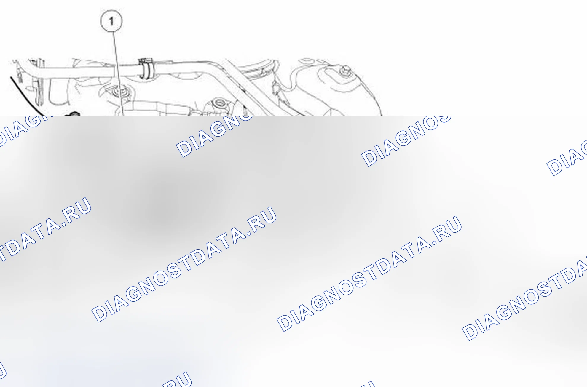Рис. 52: Правый турбокомпрессор (Вид 3 из 6). Ford Taurus VI