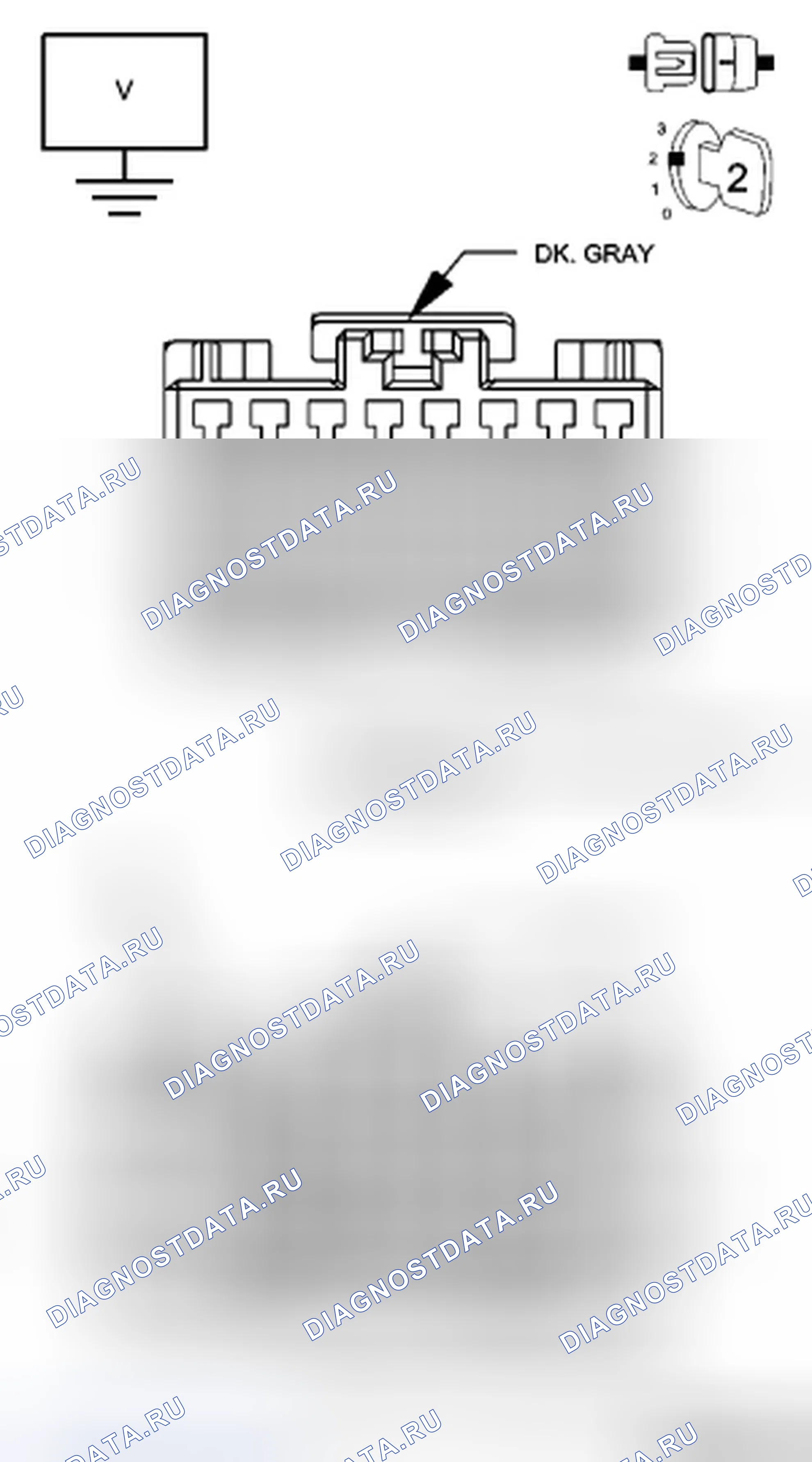 Рис. 207: Диагностический тест. Dodge Magnum I рестайлинг