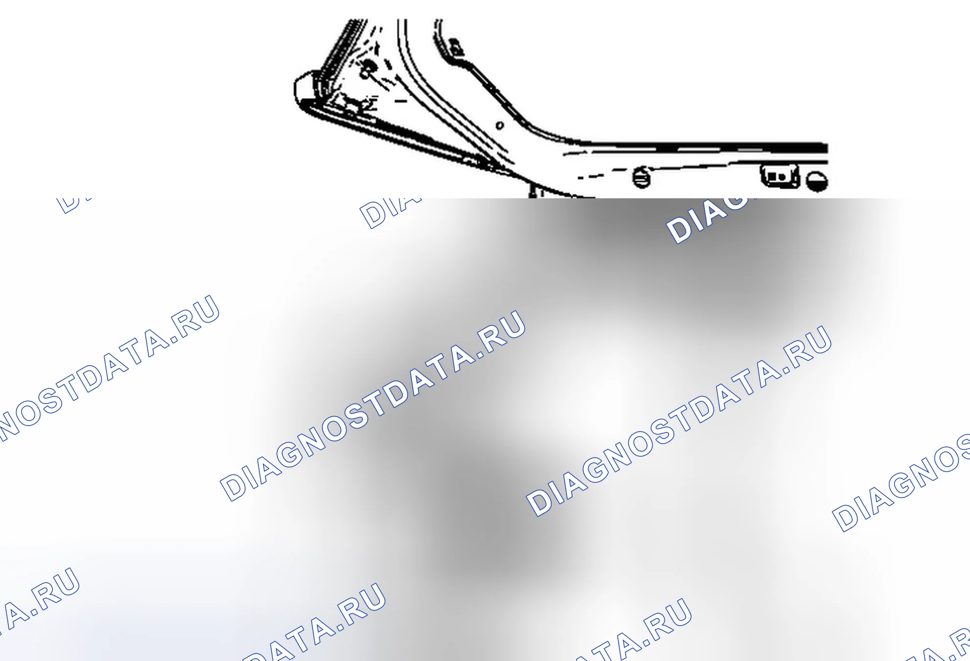 Рис. 45: Замена кронштейна стойки дверь багажника. Chevrolet Spark M300