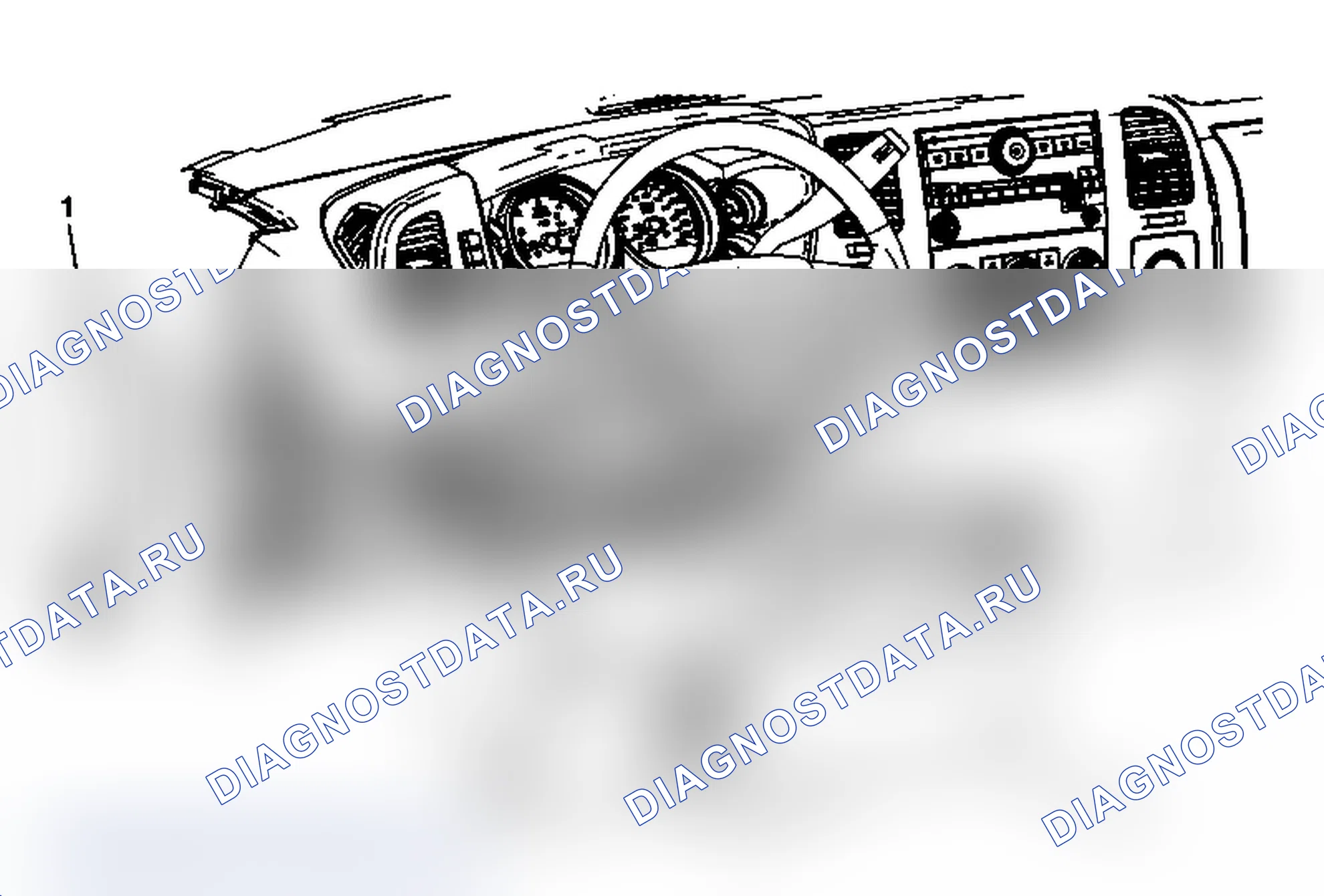 Рис. 6: Замена коленного буфера (без RPO SLT). Chevrolet Silverado 3500 HD 