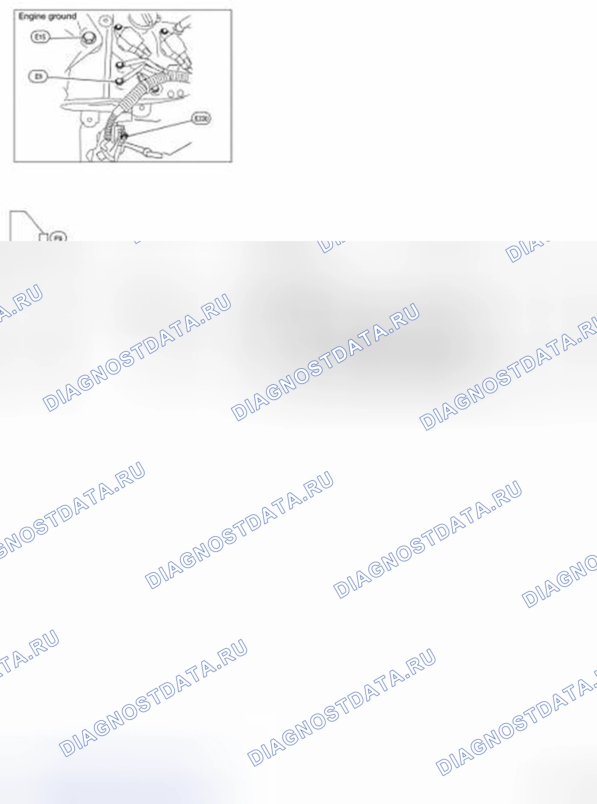 Рис. 179: ЖГУТ УПРАВЛЕНИЯ ДВИГАТЕЛЕМ. Nissan Altima L32