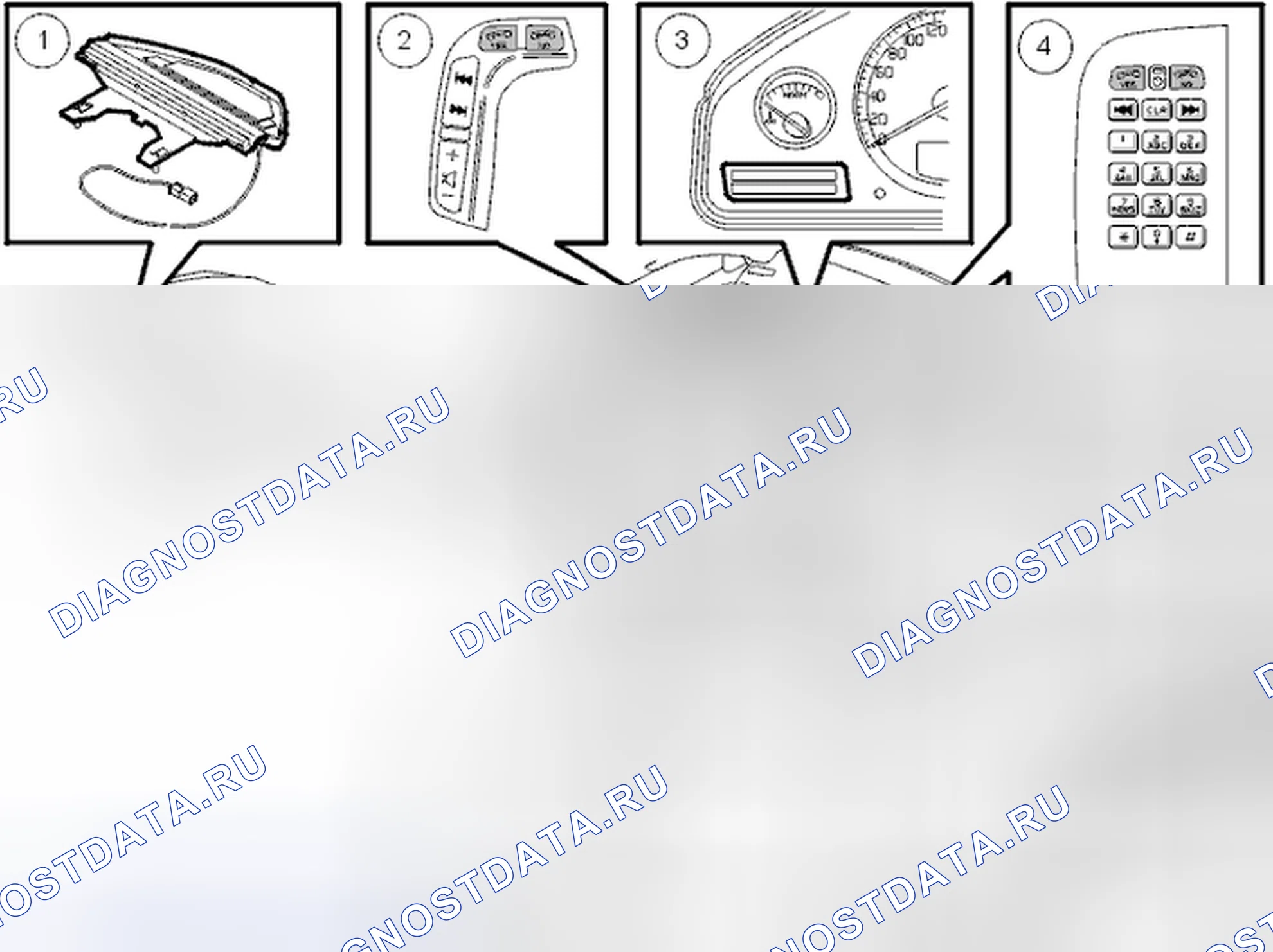 Рис. 189: Расположение компонентов. Volvo S80 I