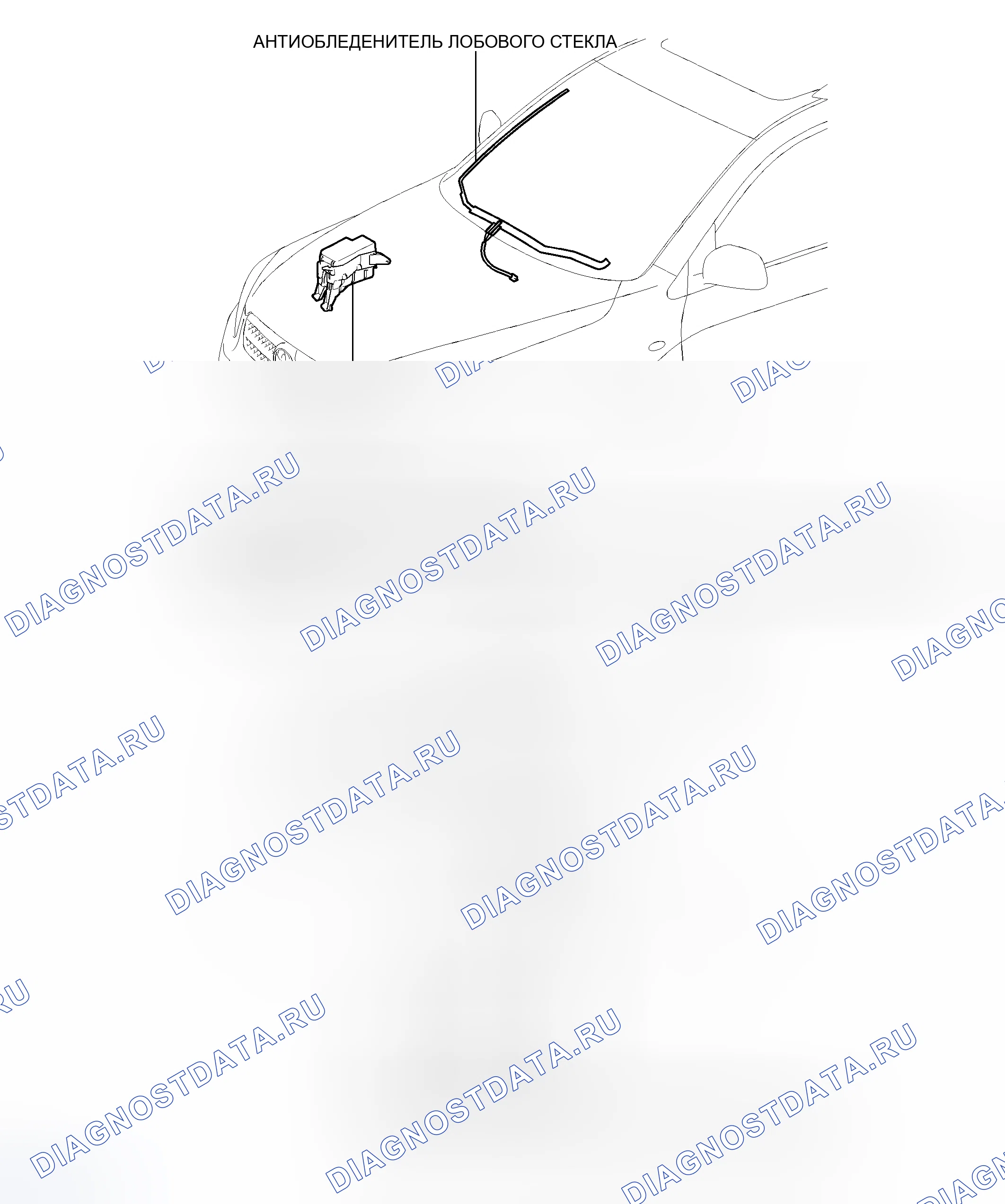 Рис. 115: РАСПОЛОЖЕНИЕ ДЕТАЛЕЙ. Toyota RAV4 III