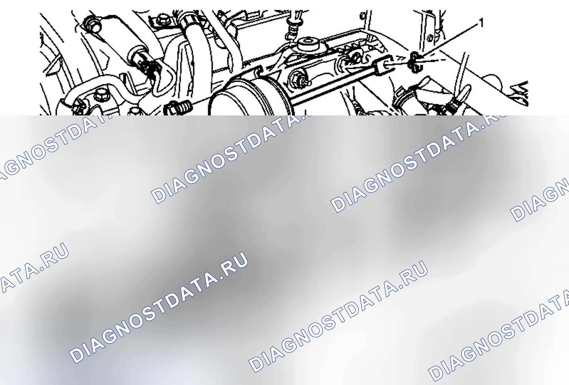 Рис. 96: Замена привода перепускного клапана турбокомпрессора (LTG). Chevrolet Malibu VIII рестайлинг