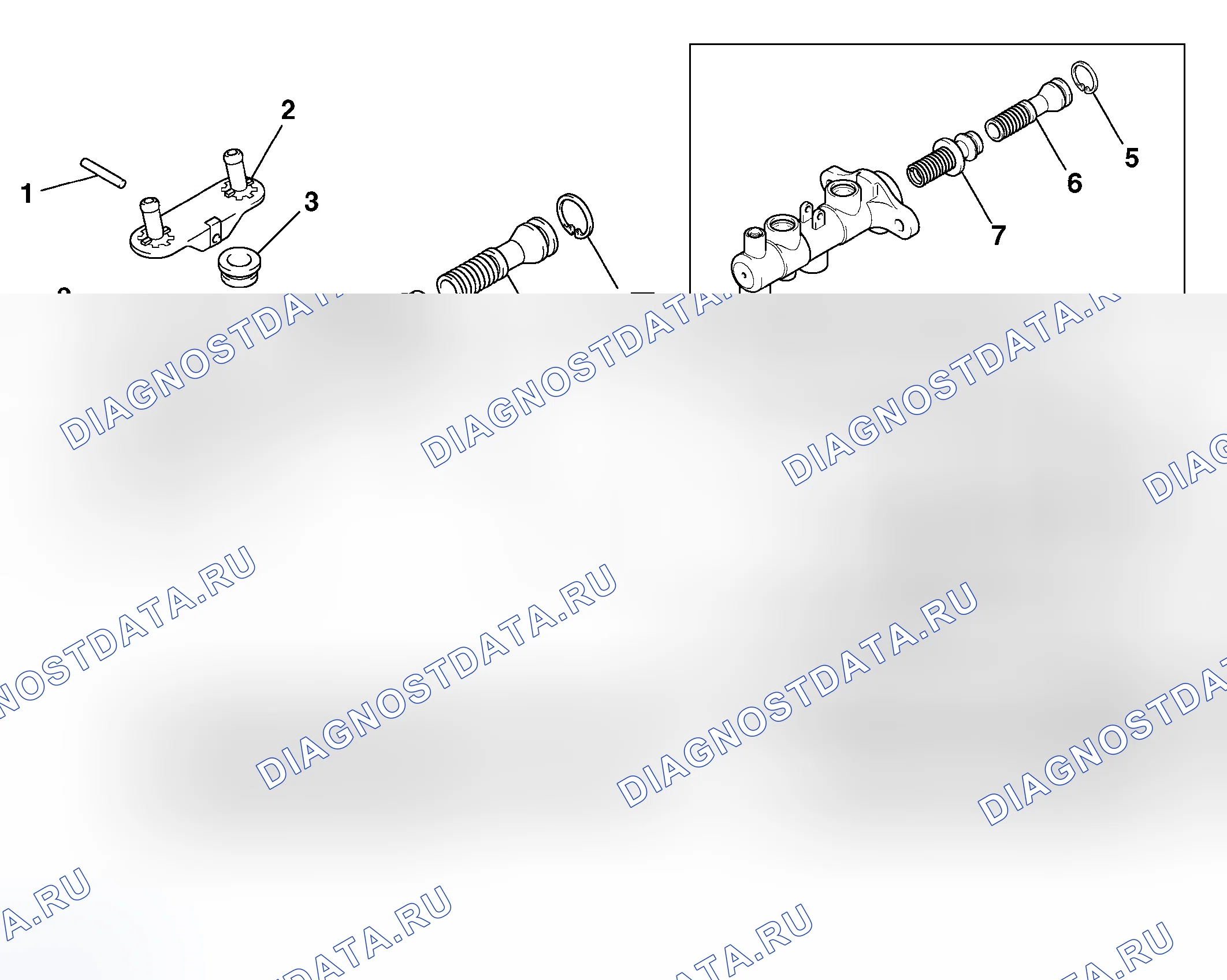 Рис. 53: РАЗБОРКА И СБОРКА. Mitsubishi Endeavor I