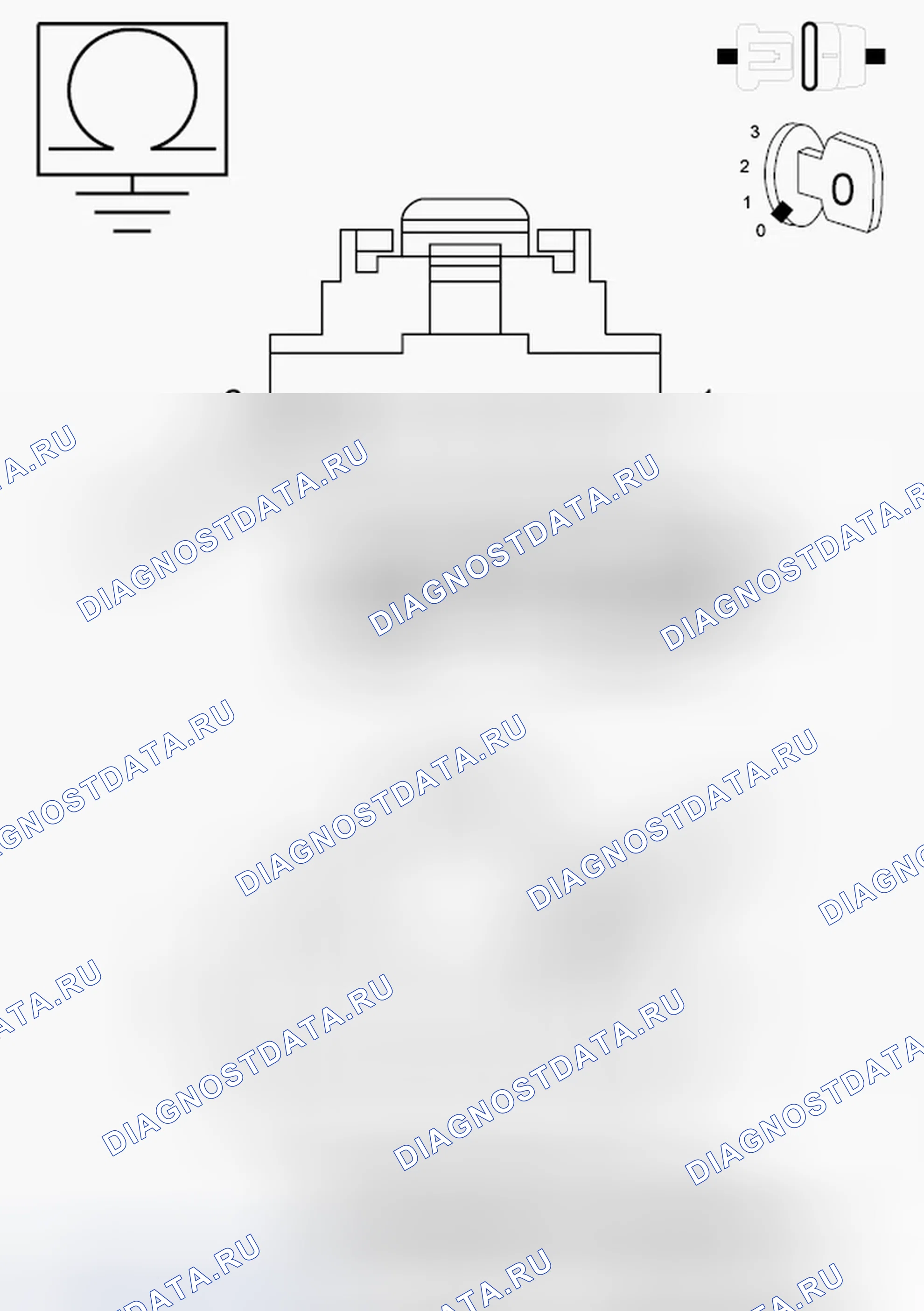 Рис. 17: ДИАГНОСТИЧЕСКИЙ ТЕСТ. Chrysler Town & Country V рестайлинг