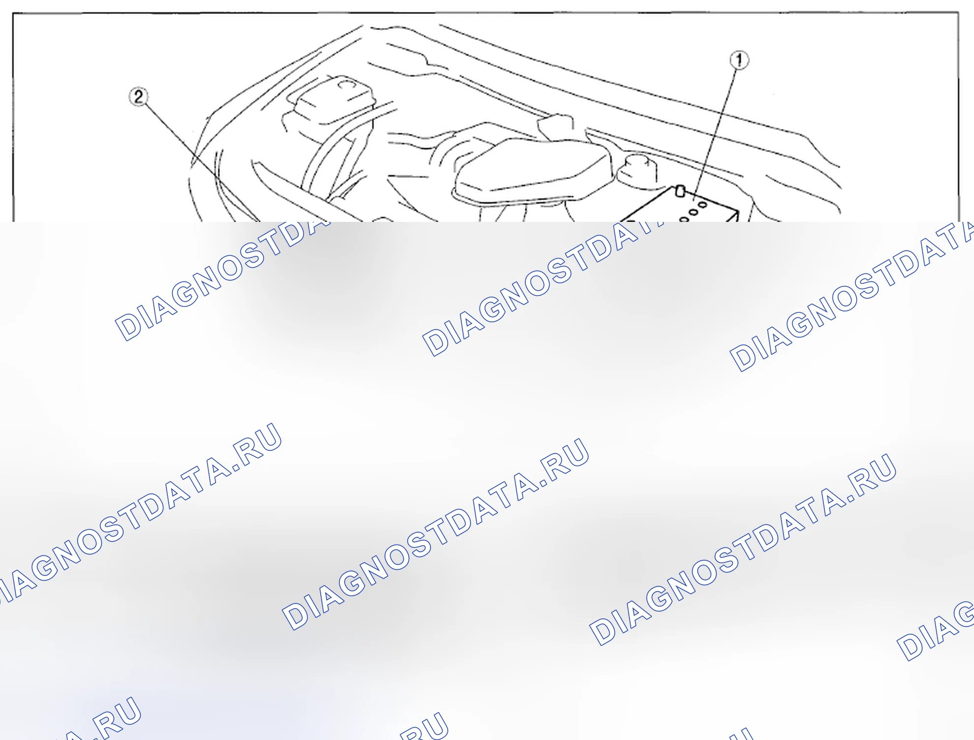 Рис. 1: ИНДЕКС МЕСТОПОЛОЖЕНИЯ СИСТЕМЫ ЗАРЯДКИ [Mzi-3.7]. Mazda CX-9 I рестайлинг