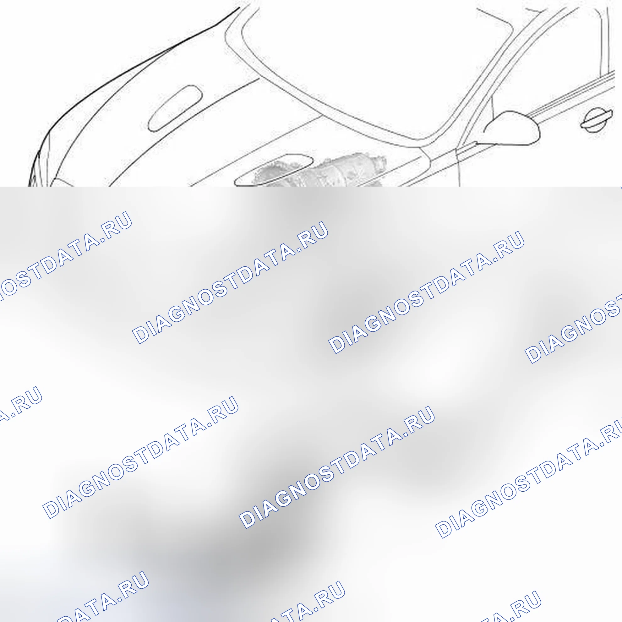 Рис. 87: РАСПОЛОЖЕНИЕ КОМПОНЕНТОВ. Jaguar XJ X351