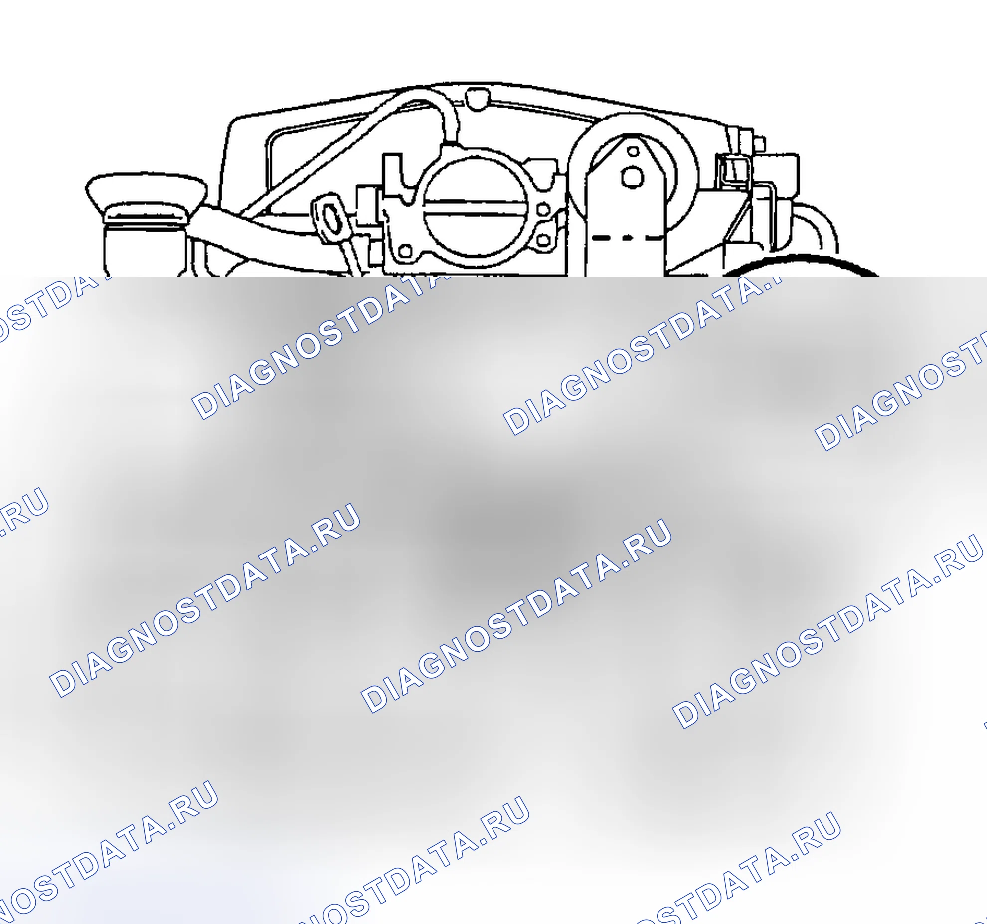 Рис. 1: ИДЕНТИФИКАЦИОННЫЙ КОД ДВИГАТЕЛЯ. Land Rover Discovery I