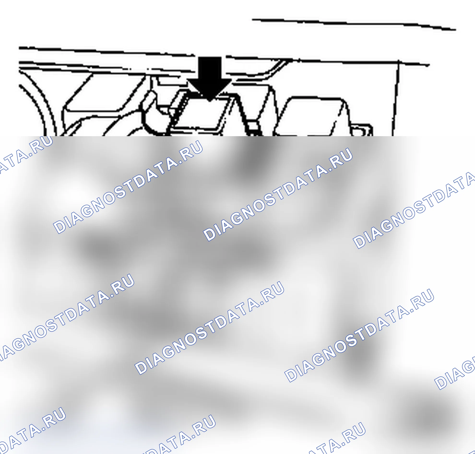 Демонтаж и установка реле топливного насоса (Z 16 XE, Z 16 YNG). Opel Zafira A рестайлинг