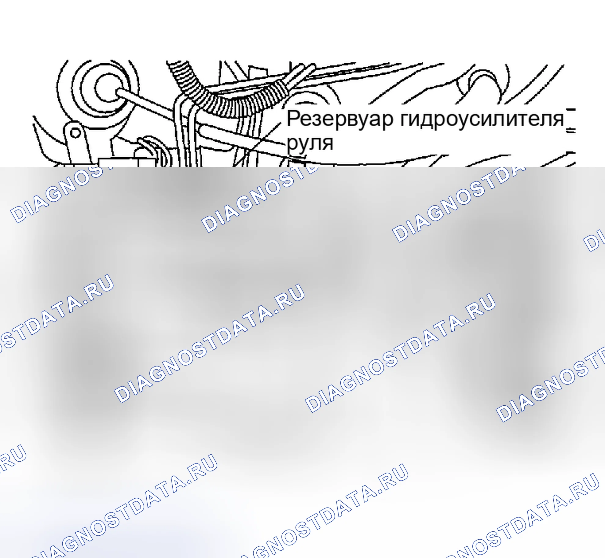 Рис. 31: Гидравлическая система отбора давления. Honda Odyssey (North America) I