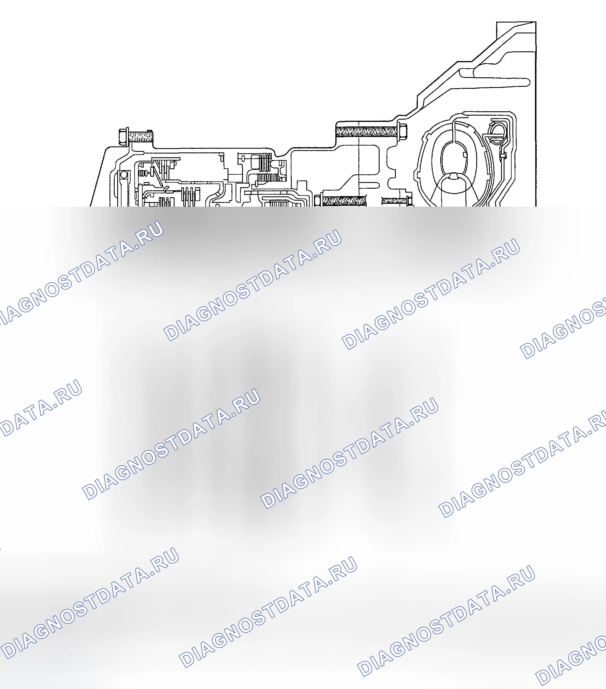 Рис. 353: РАСПОЛОЖЕНИЕ ПОДШИПНИКОВ И КОЛЕЦ. Geely Preface I