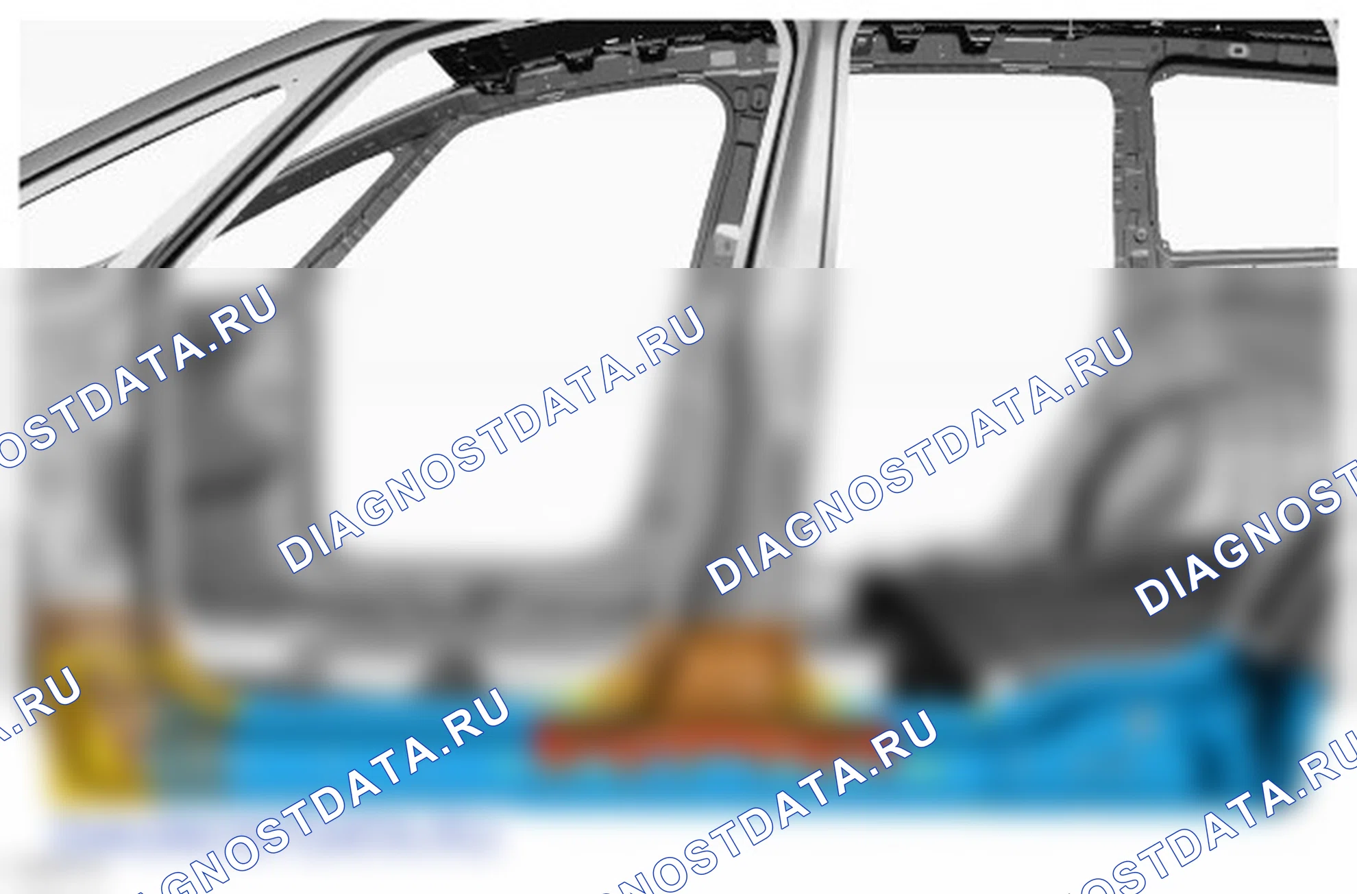 Как снять и установить внутреннее усиление панели нижней обвязки. Ford Galaxy III