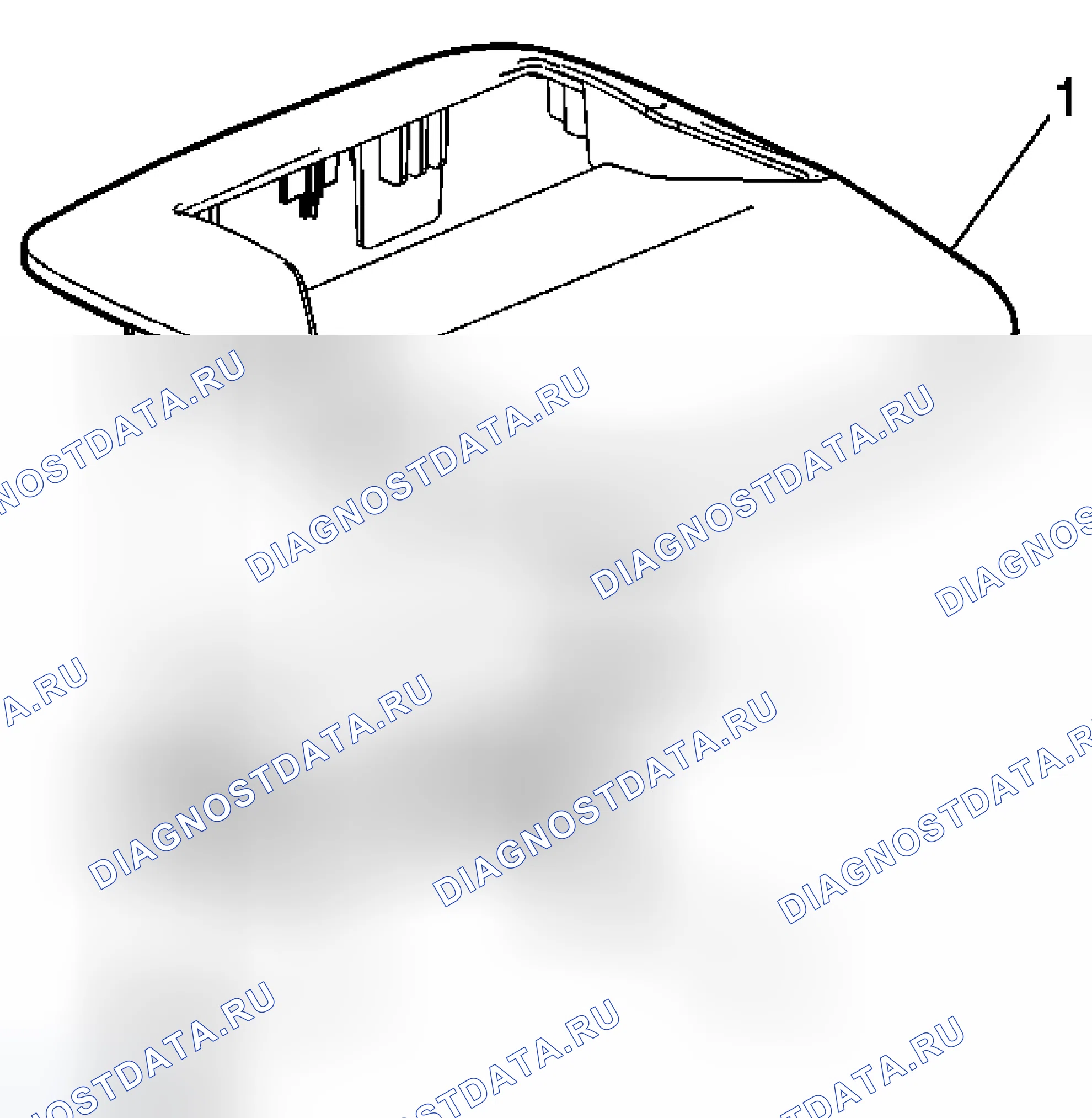 Рис. 21: Замена контрольной сборки информационного центра. Cadillac DTS I