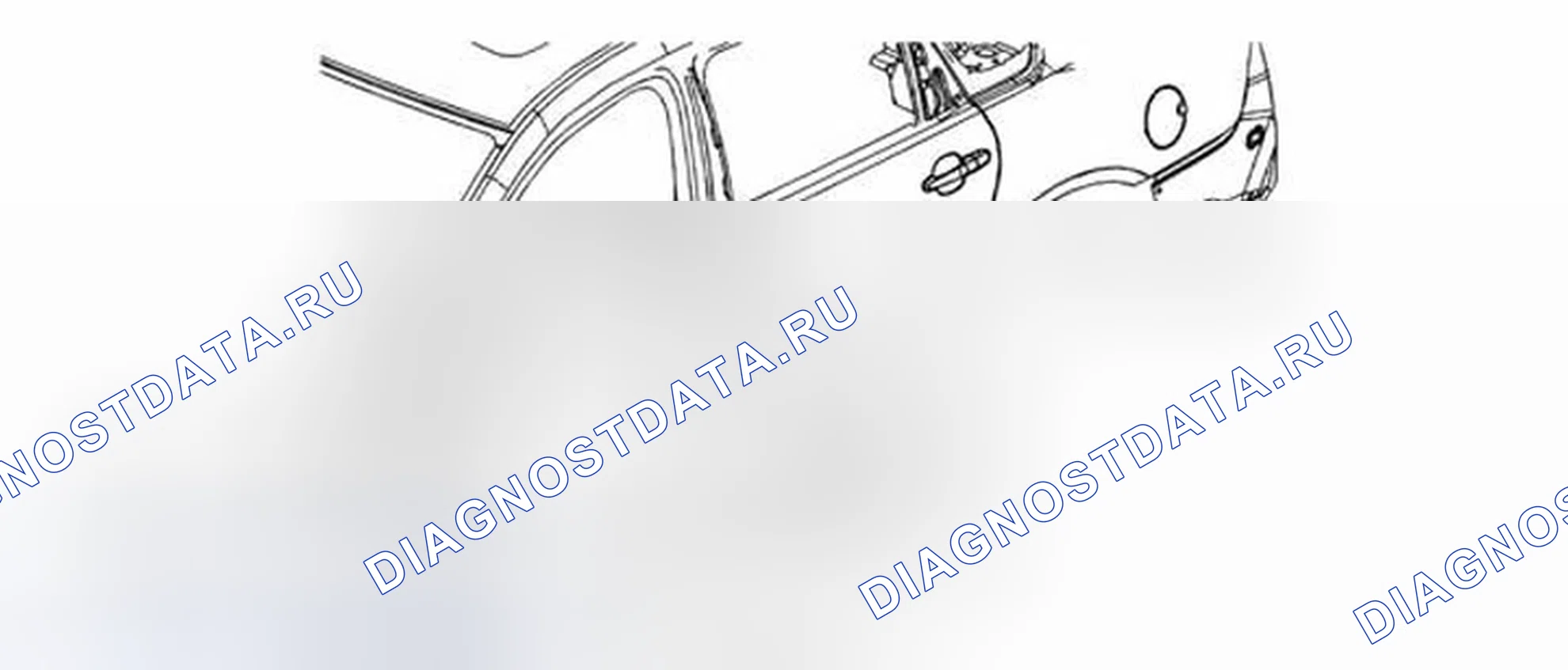 Рис. 70: Замена передней дверцы (Impala). Chevrolet Impala IX