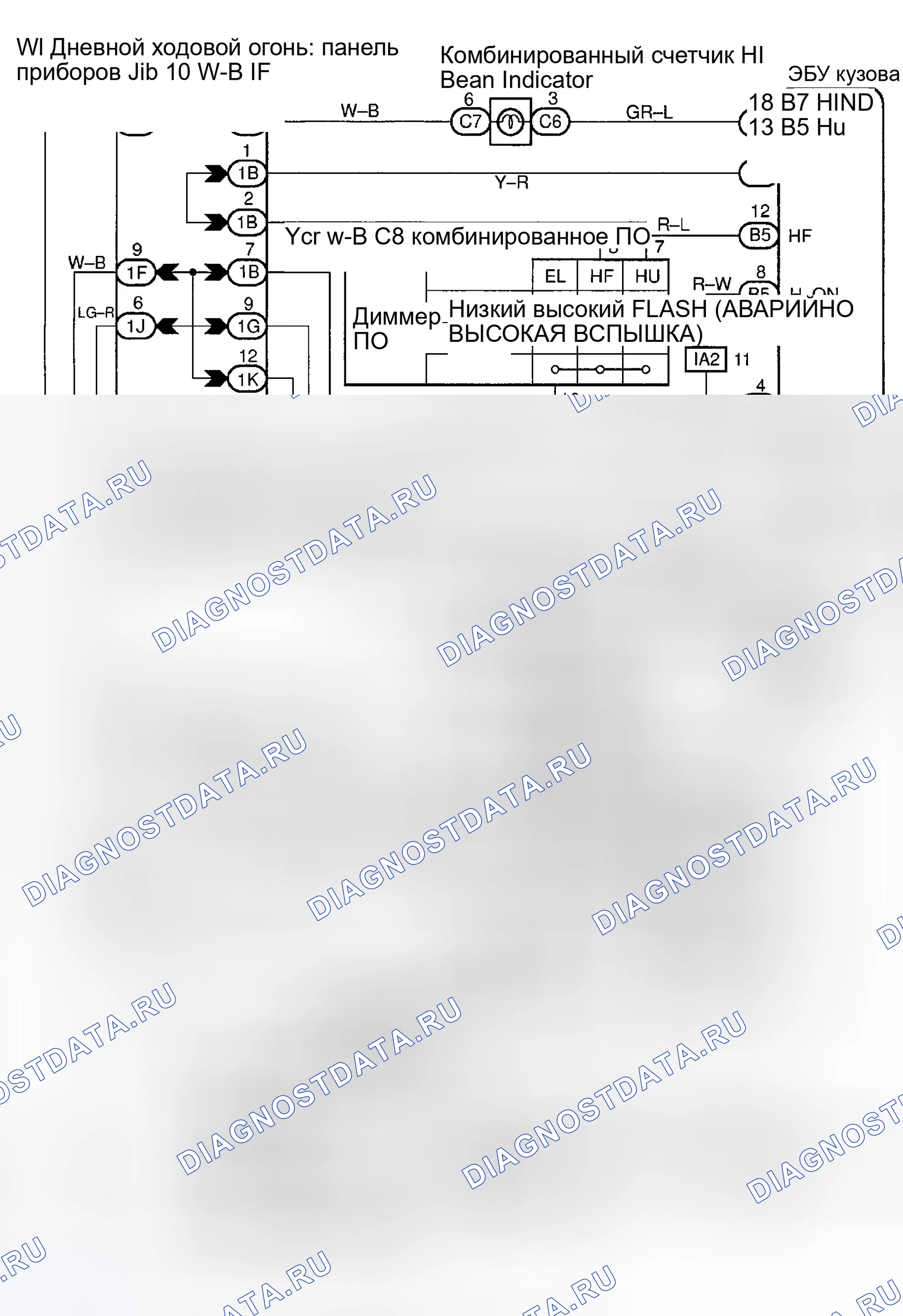 Рис. 34: электросхема. Toyota Sequoia I