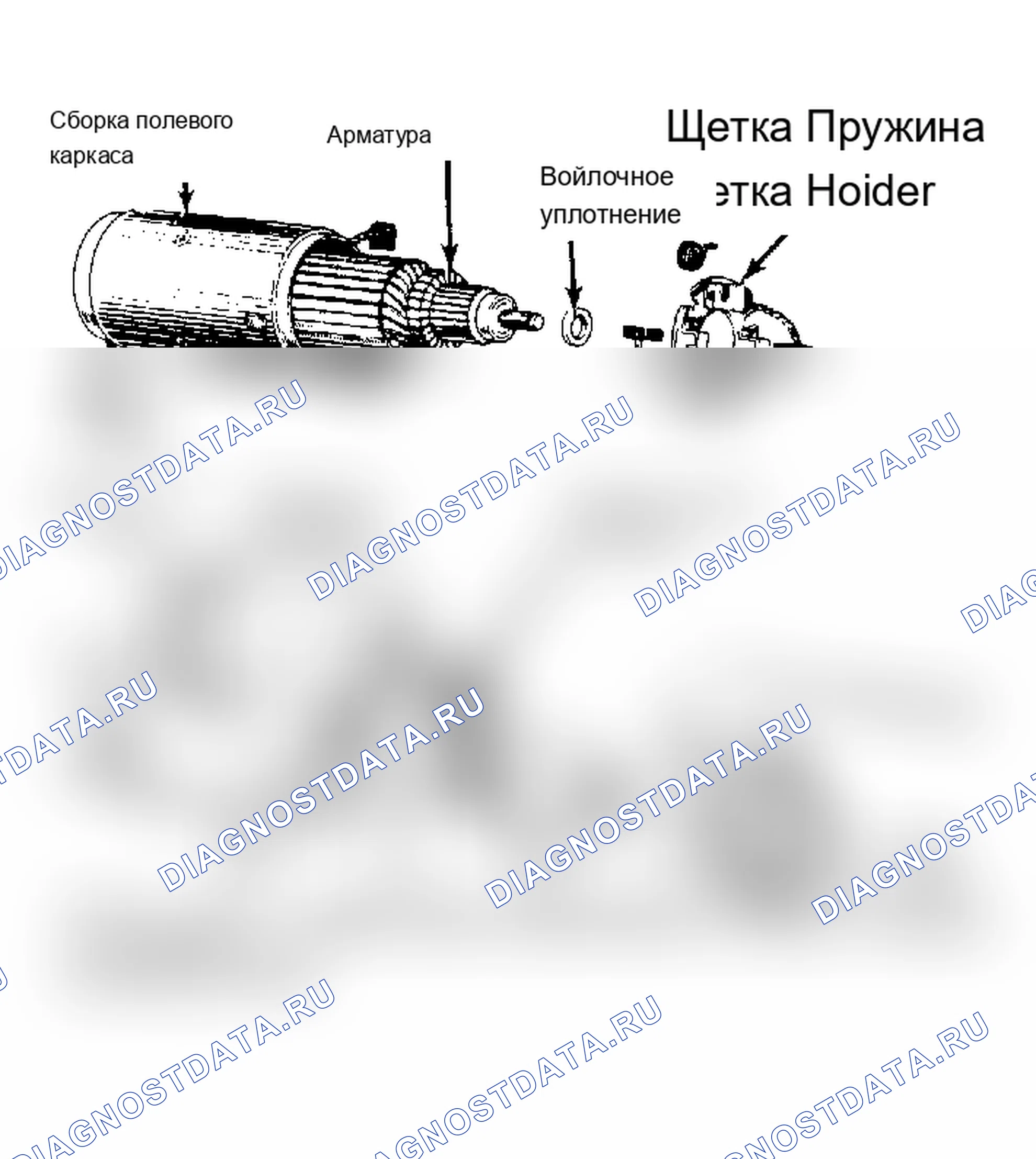 Рис. 4. Вид пускателя редуктора Nippondenso. Acura Integra I