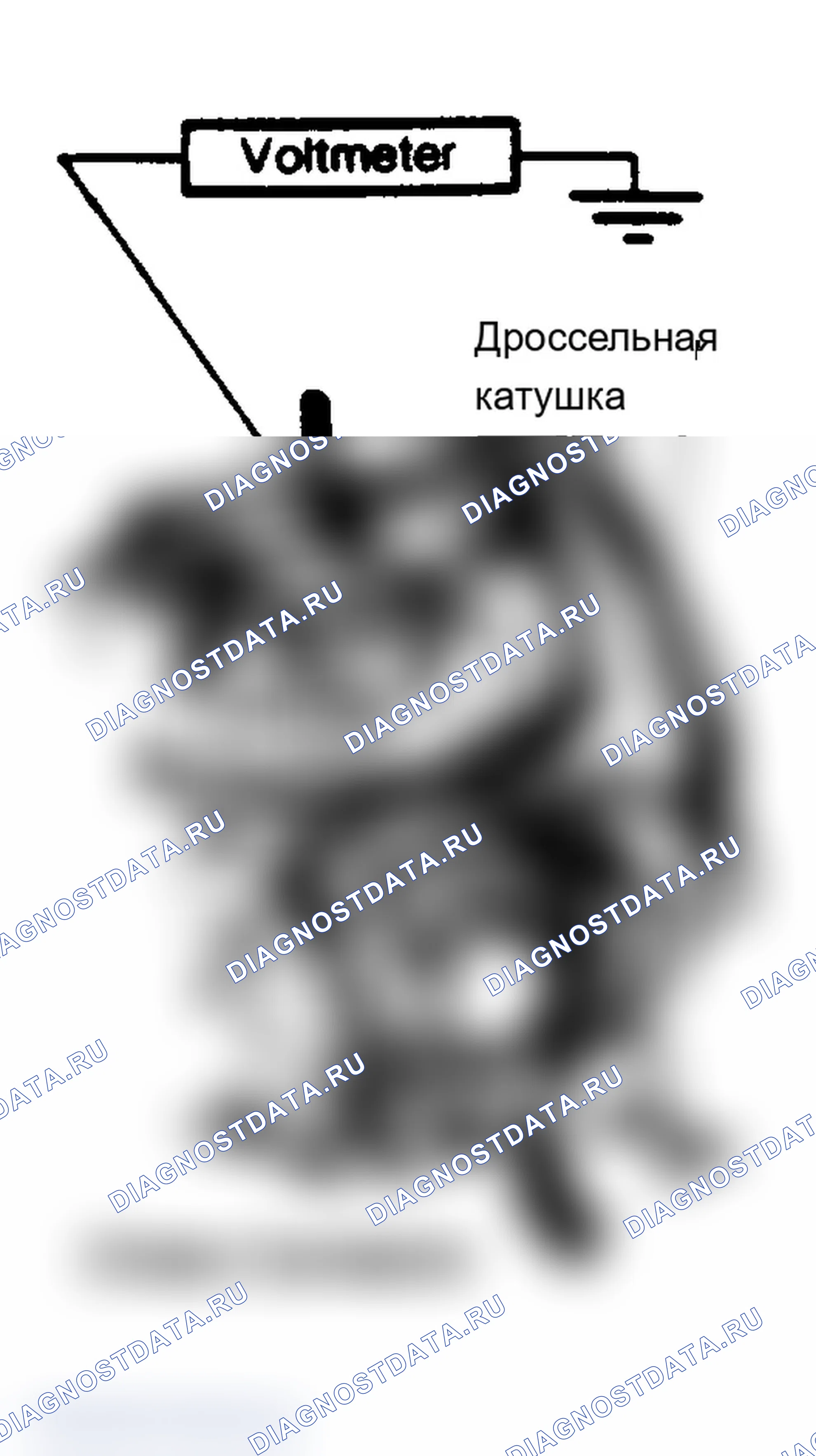Рис. 316: DR18 - ПРОВЕРКА ПОЛОЖЕНИЯ ШТУЦЕРА. Dodge Grand Caravan I
