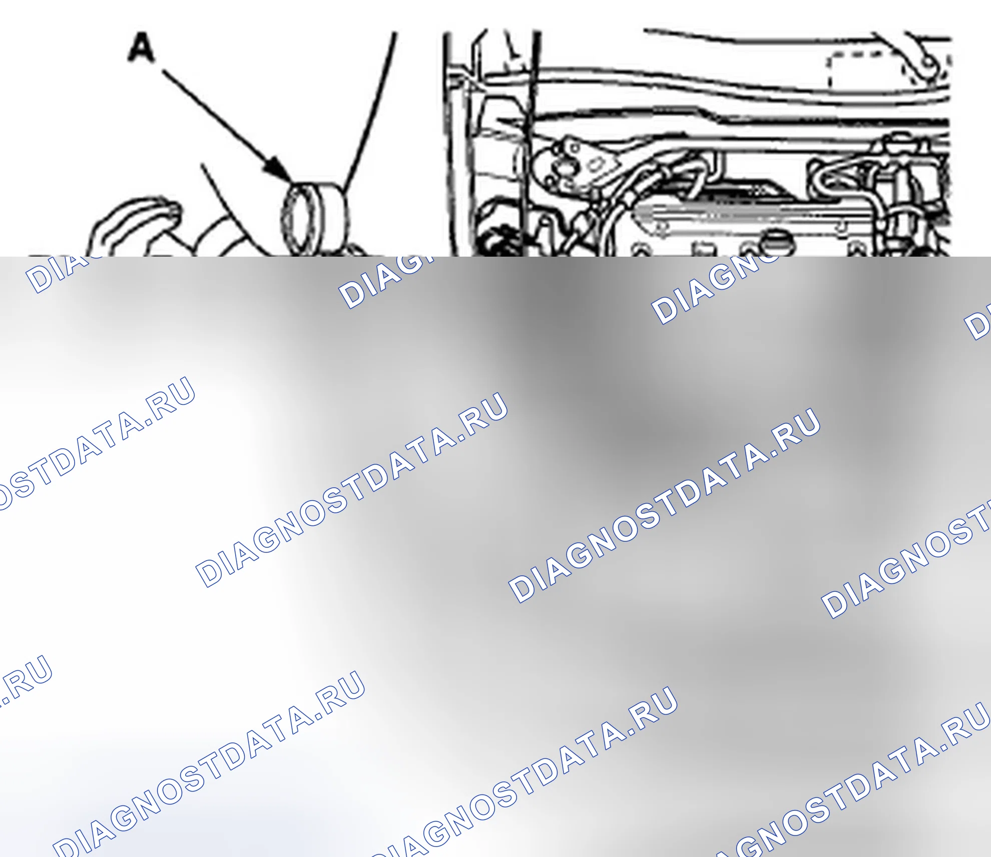 Рис. 43: Испытание радиатора. Honda Accord VIII рестайлинг