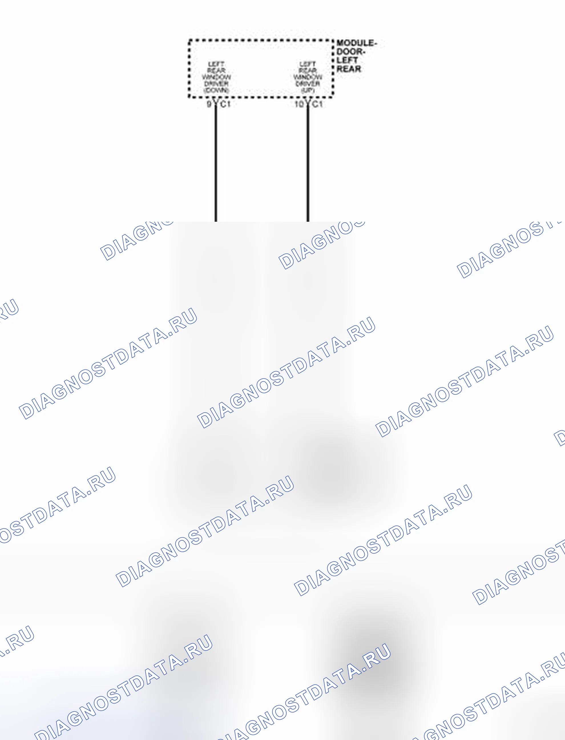 Рис. 8: Принципиальная схема. Chrysler Town & Country V