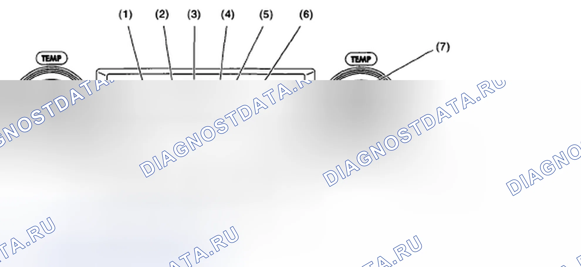 Рис. 132: ТАБЛИЦА ПРОВЕРКИ ПЕРЕКЛЮЧАТЕЛЕЙ. Subaru Outback BP рестайлинг