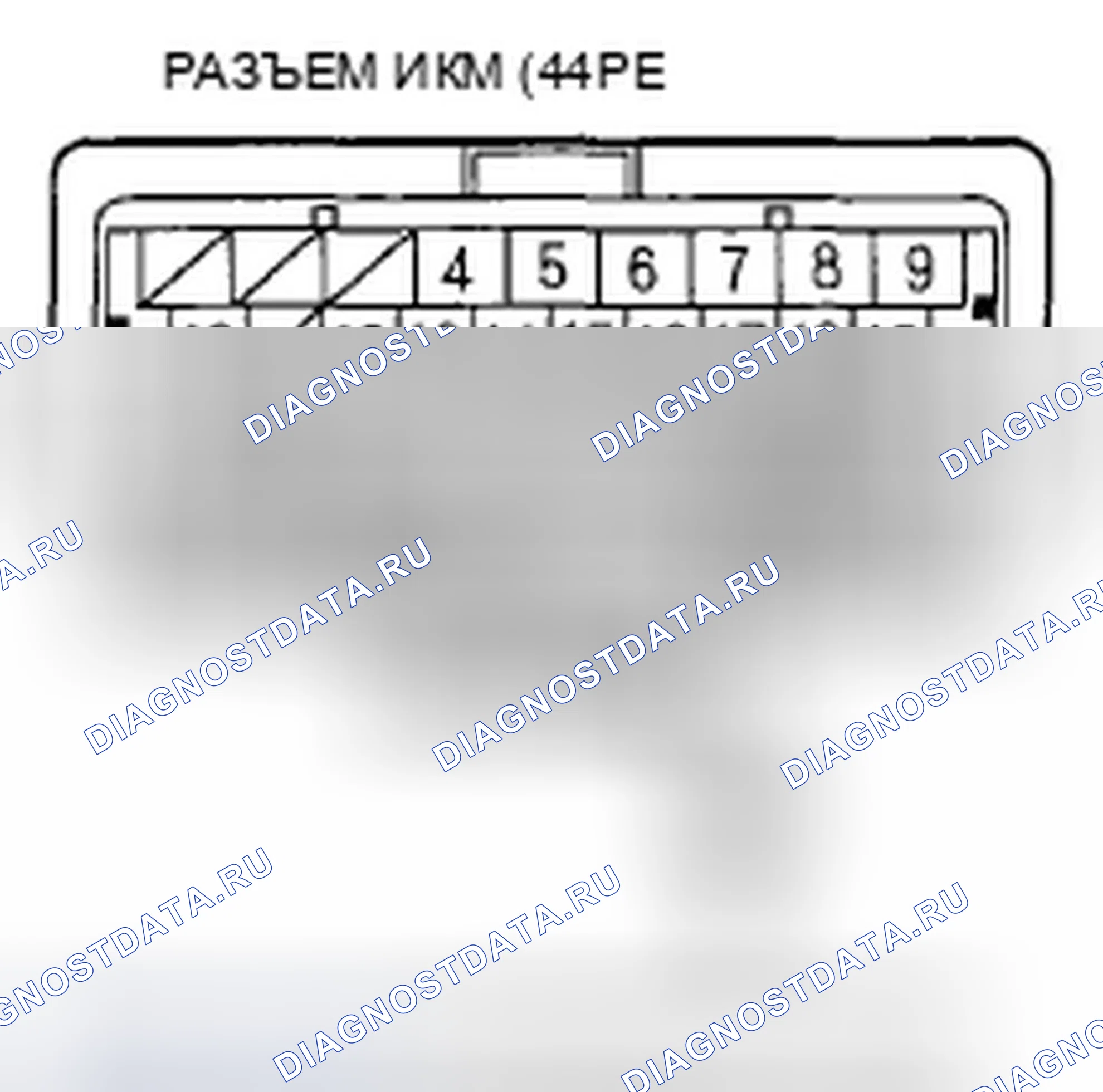 Рис. 440: расшифровка кода ошибки P1297: Низкое напряжение цепи ELD. Honda Civic VIII рестайлинг