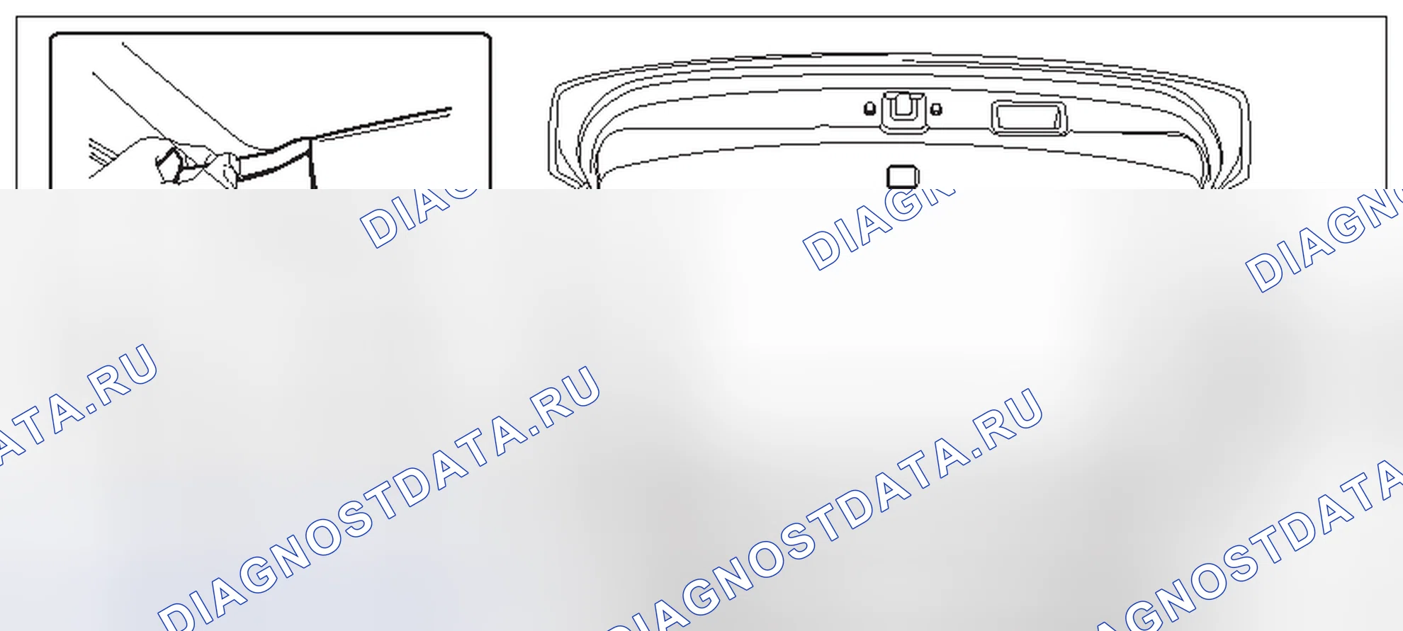 Рис. 59: 5 МОДЕЛЬ ДВЕРИ / МОДЕЛЬ XV. Subaru Impreza GK