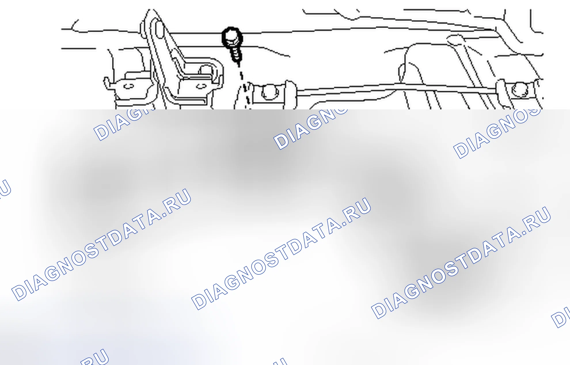 Рис. 164: ДЕМОНТАЖ. Toyota Corolla X рестайлинг