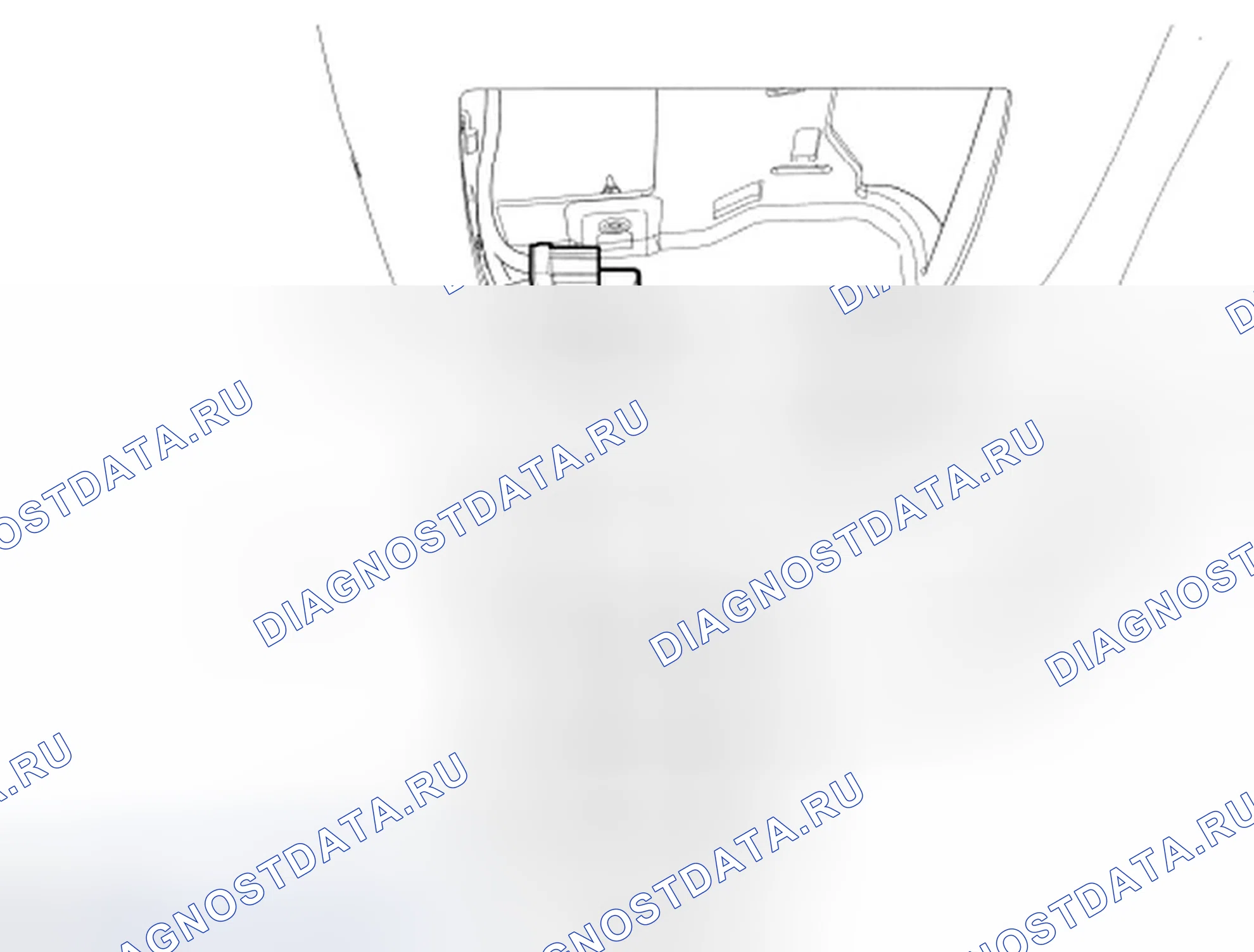Рис. 35: Внутренняя лампа. Ford Expedition III